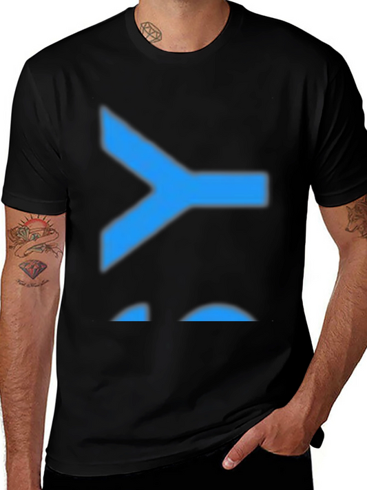 Black T-Shirt with Blue Kayi Tribe Symbol