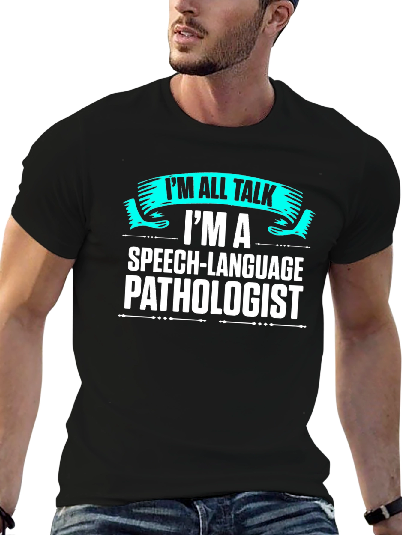 Speech Language Pathologist Im All Talk T-Shirt