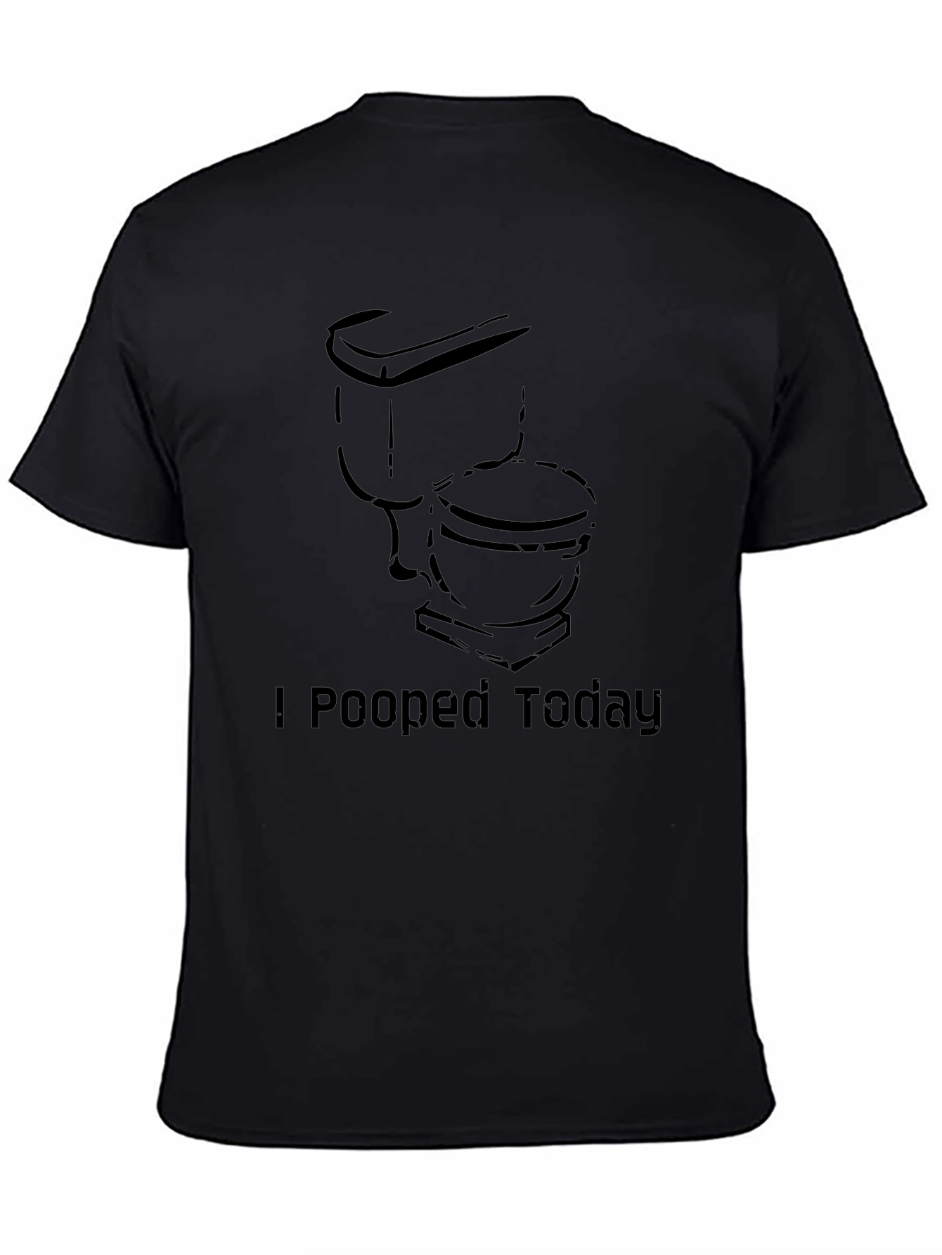 I Pooped Today Graphic Tee - Adult Humor
