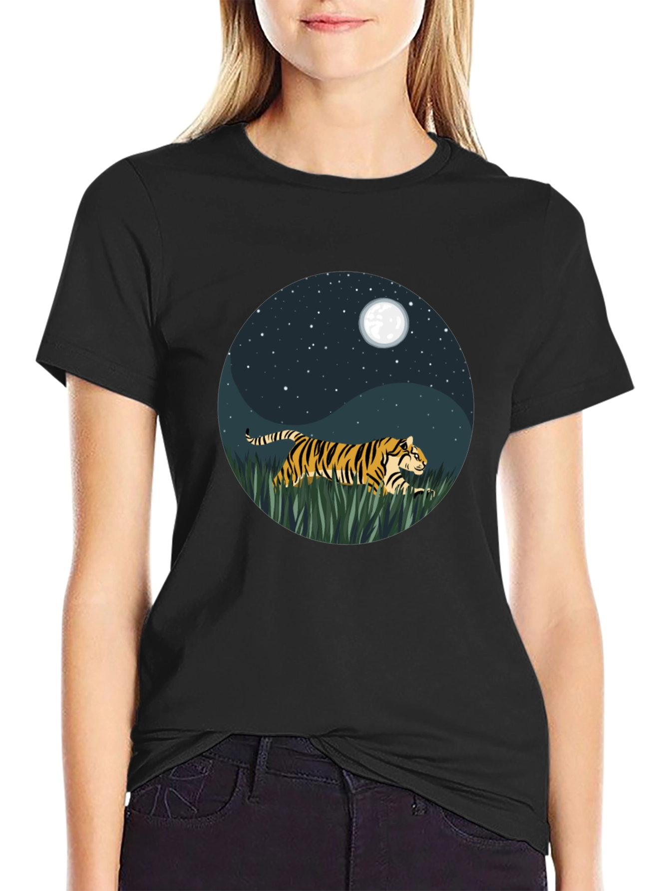 Tiger Moon Graphic Tee