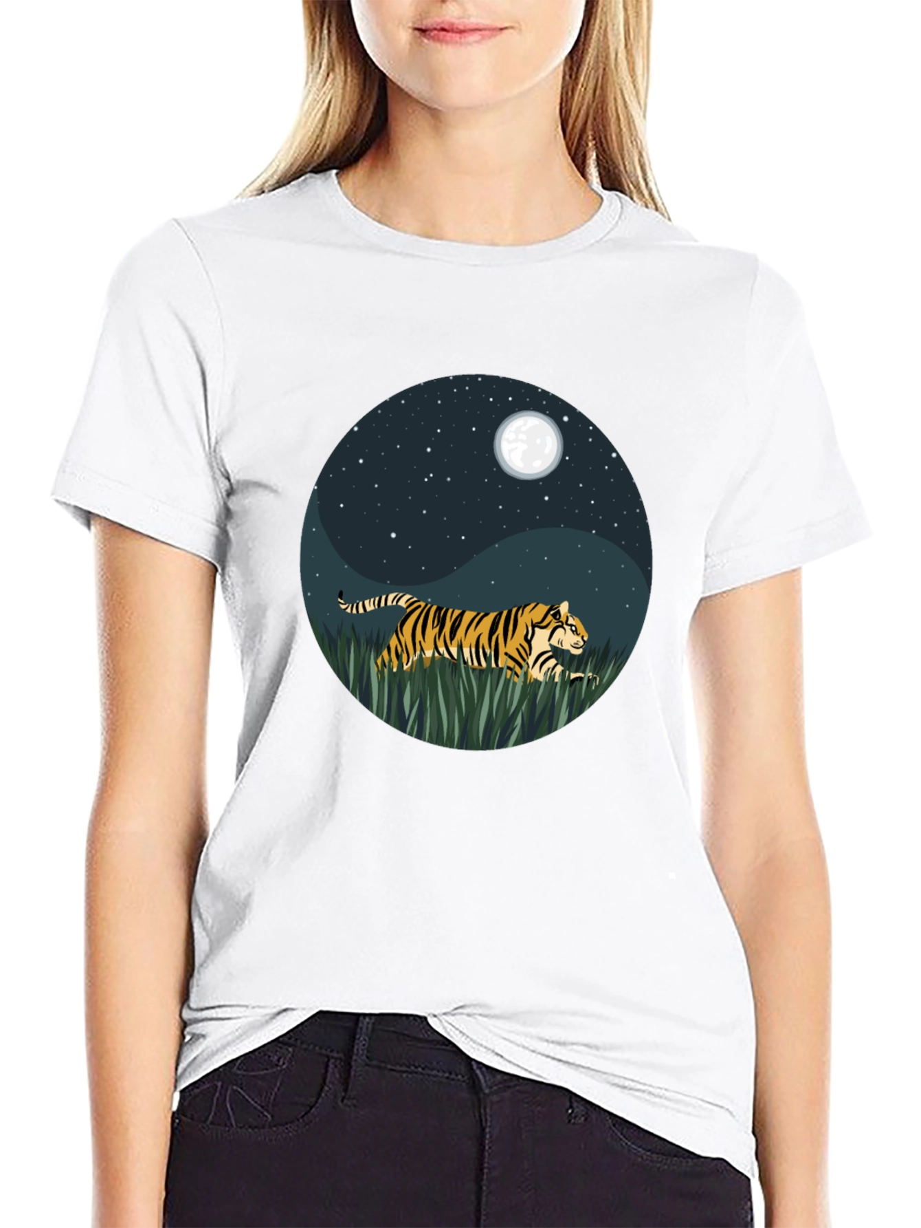 Tiger Moon Graphic Tee