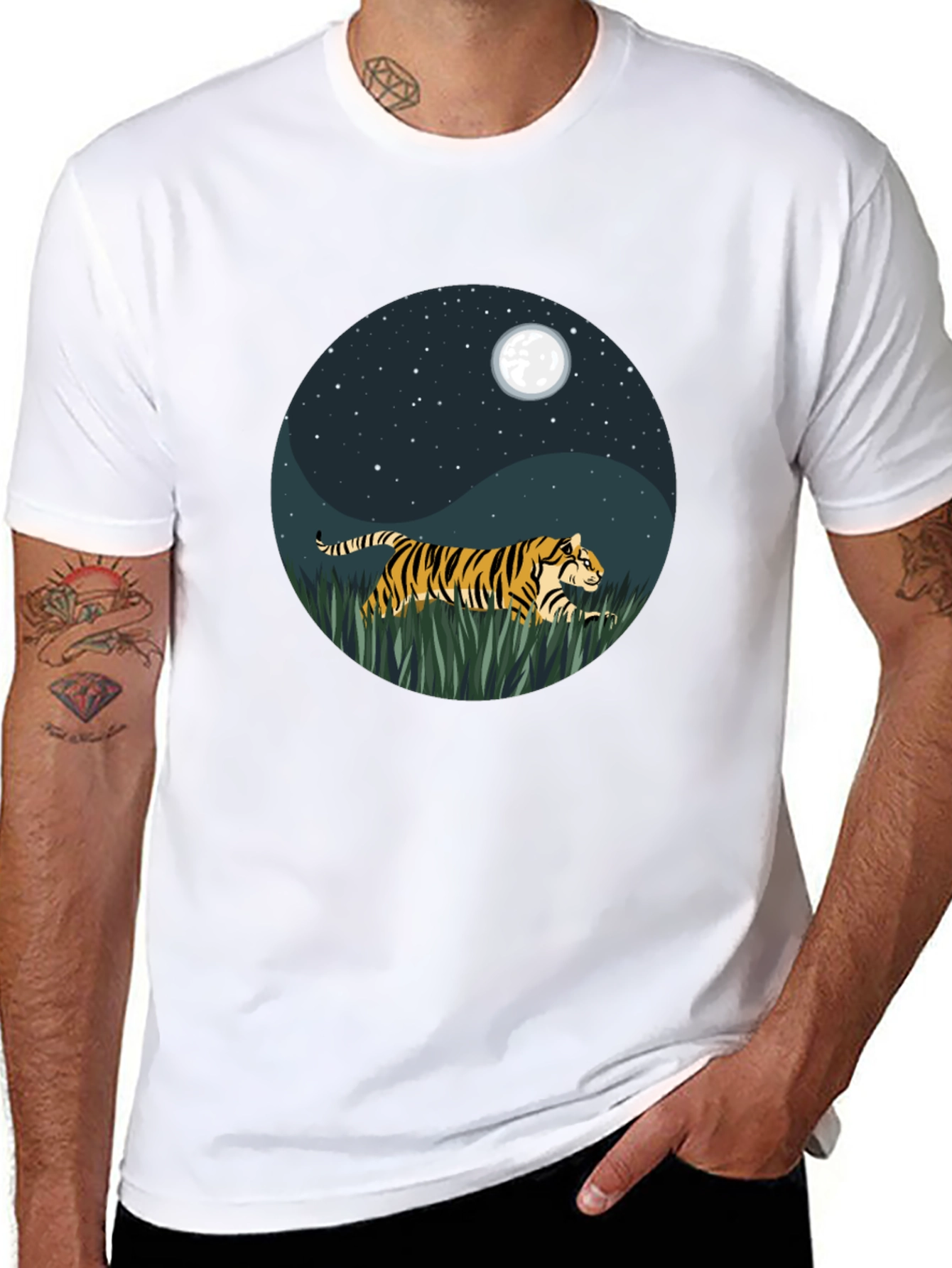 Tiger Moon Graphic Tee