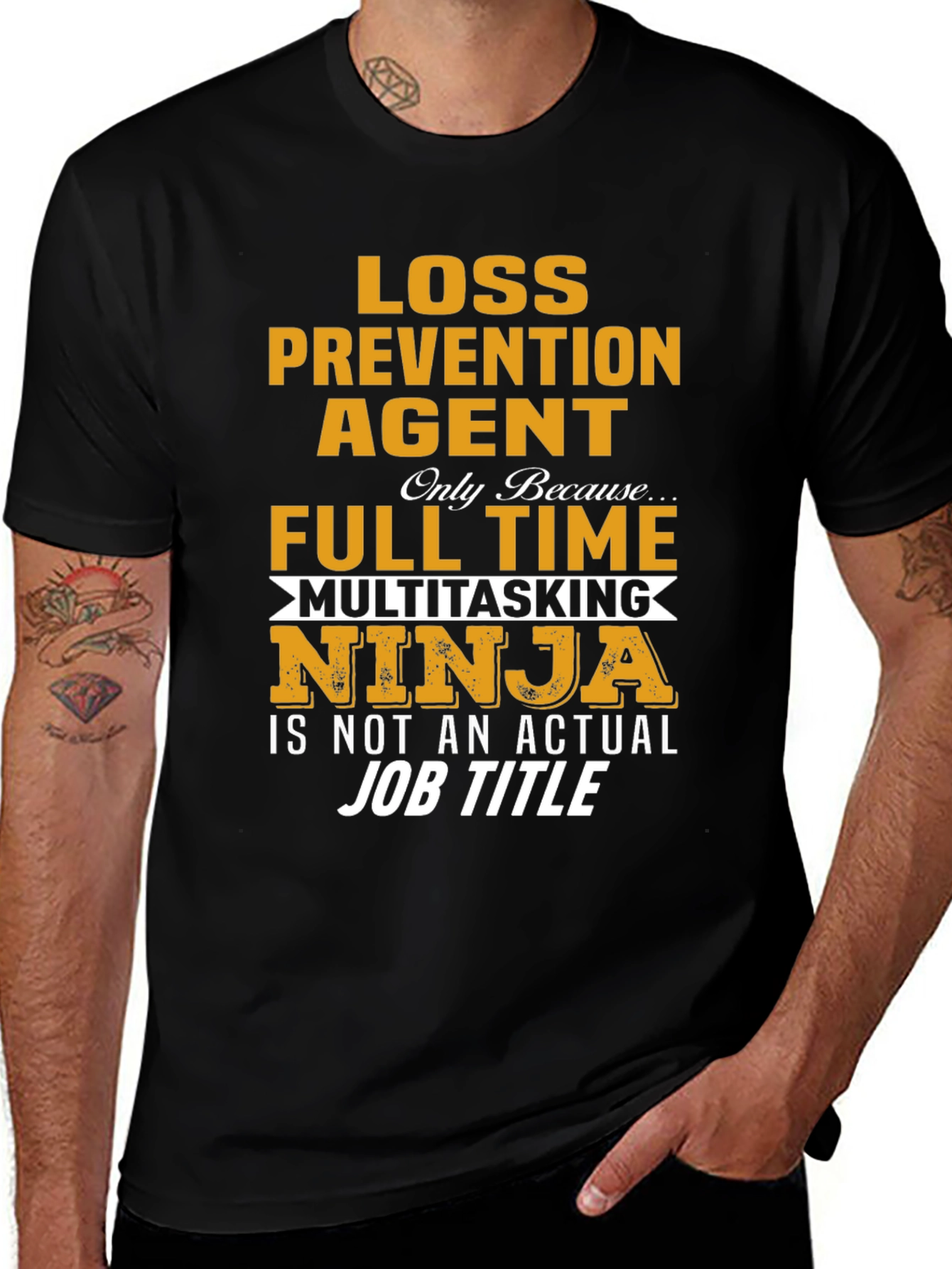 Loss Prevention Agent Multitasking Ninja T-Shirt