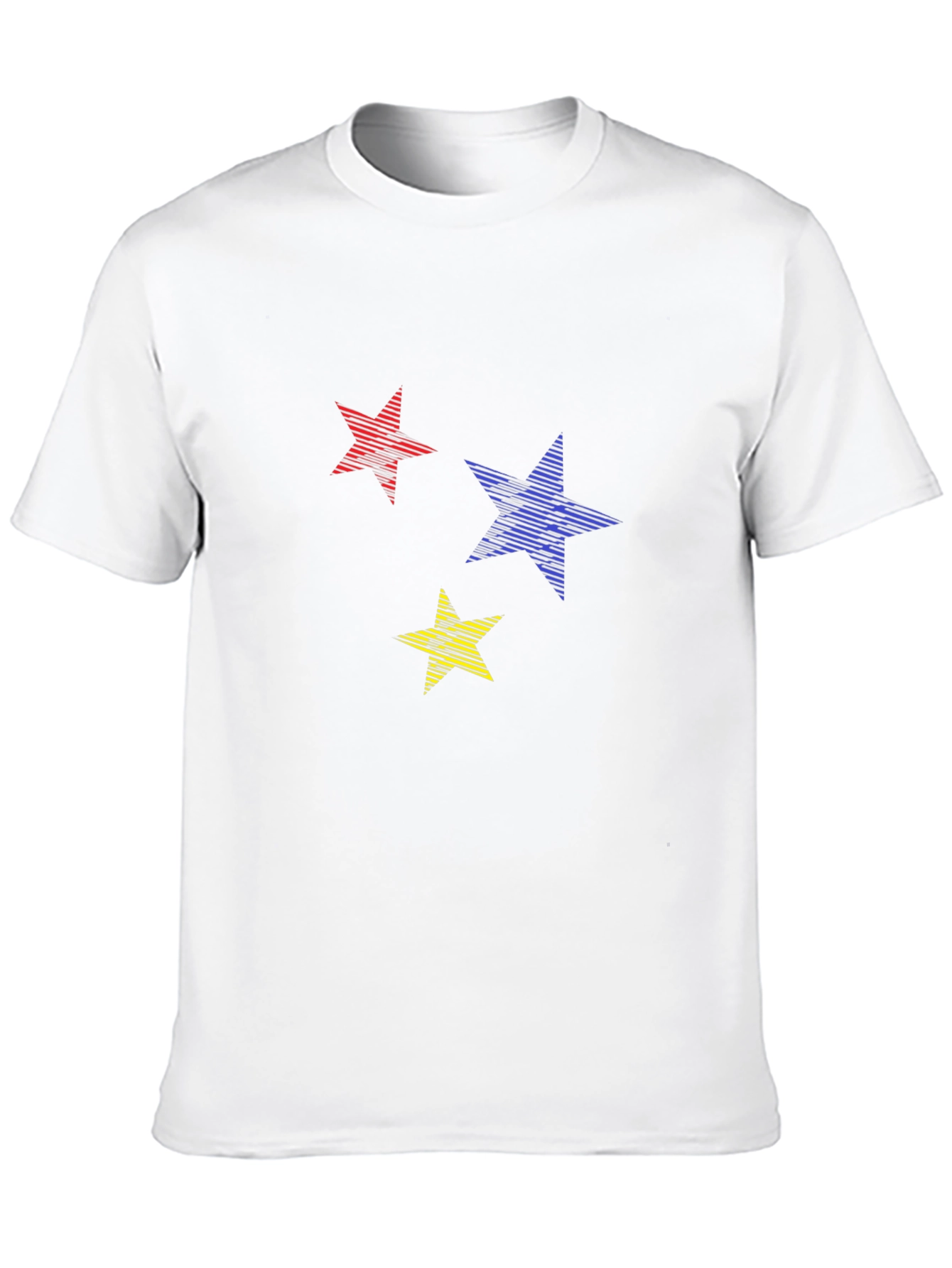 Starry Night Graphic Tee - Modern Casual Style
