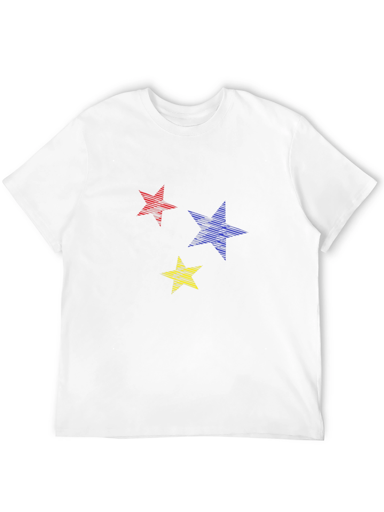 Starry Night Graphic Tee - Modern Casual Style