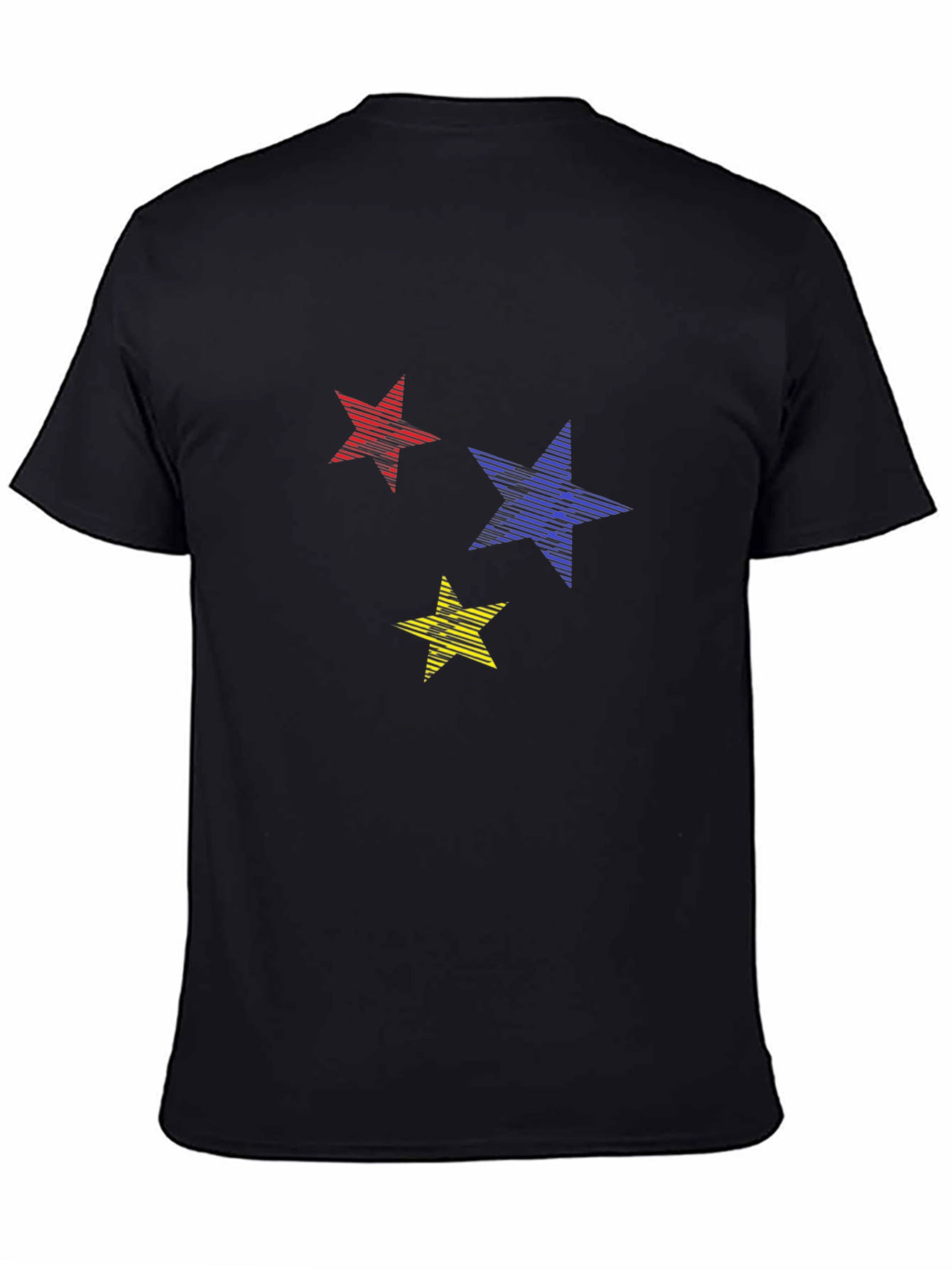 Starry Night Graphic Tee - Modern Casual Style