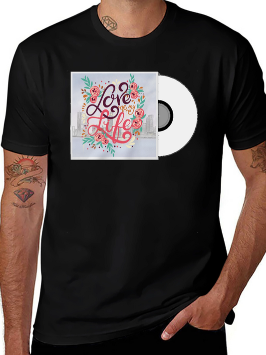 Love of My Life Black Graphic Tee