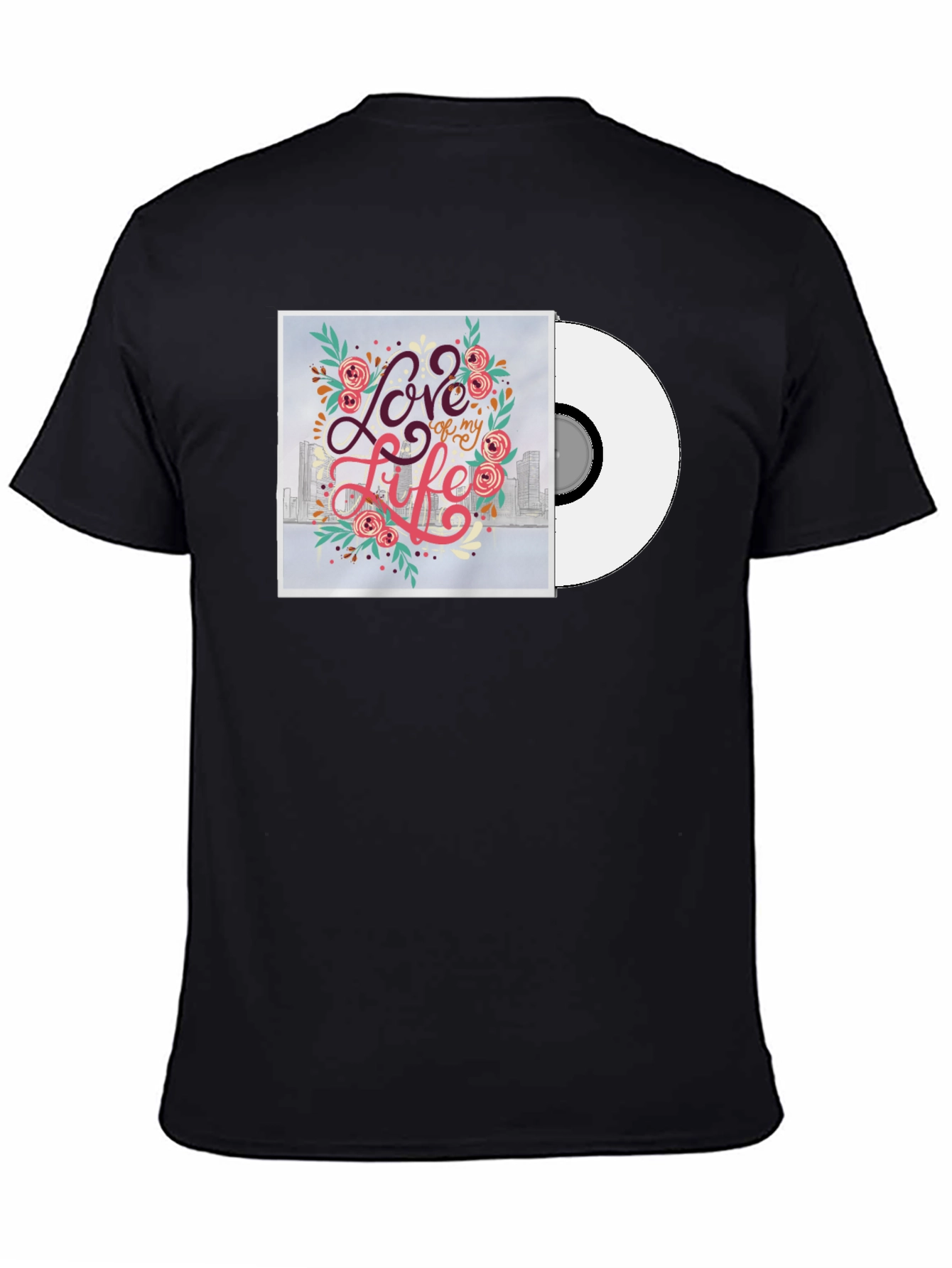 Love of My Life Black Graphic Tee
