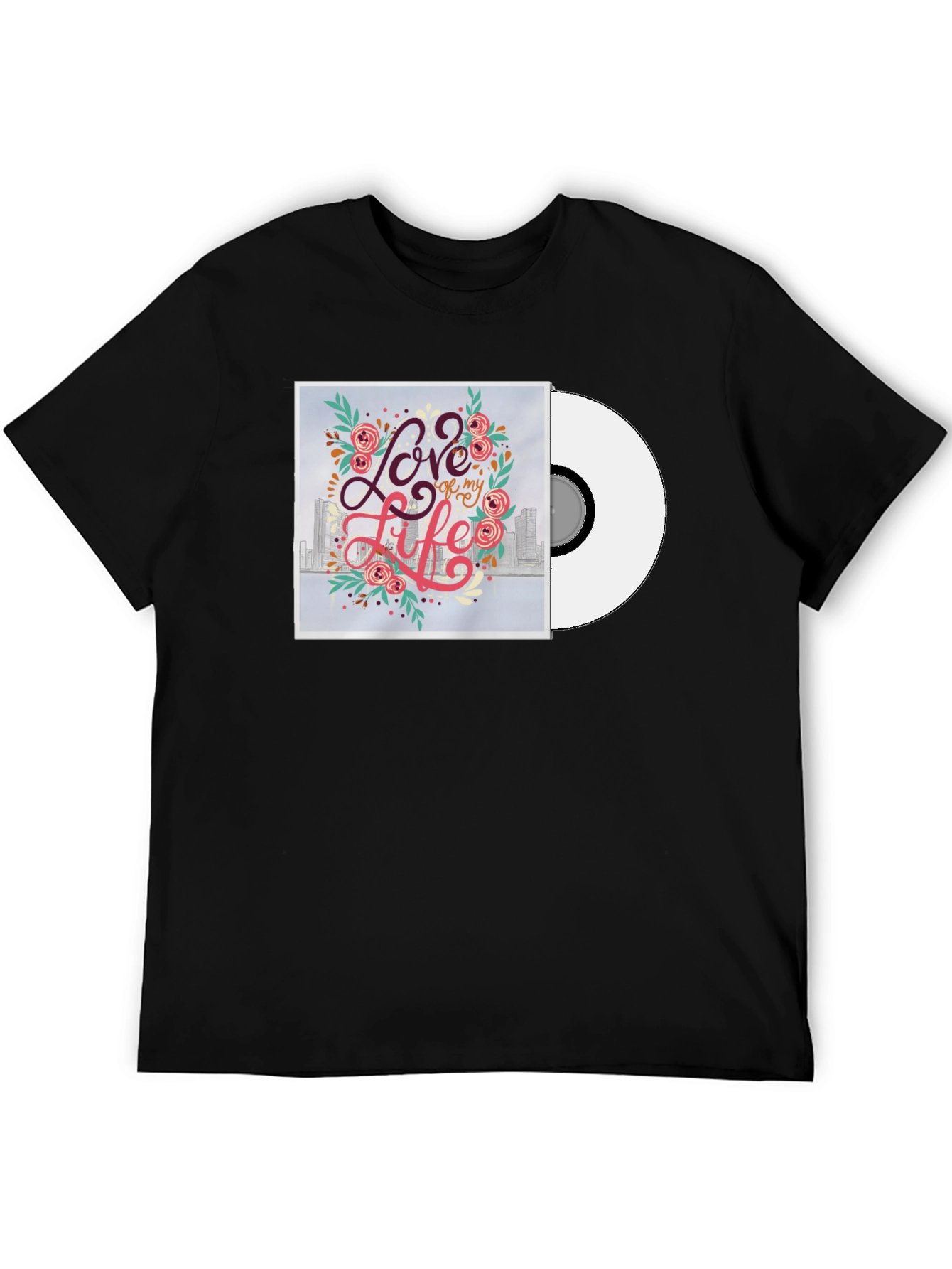Love of My Life Black Graphic Tee