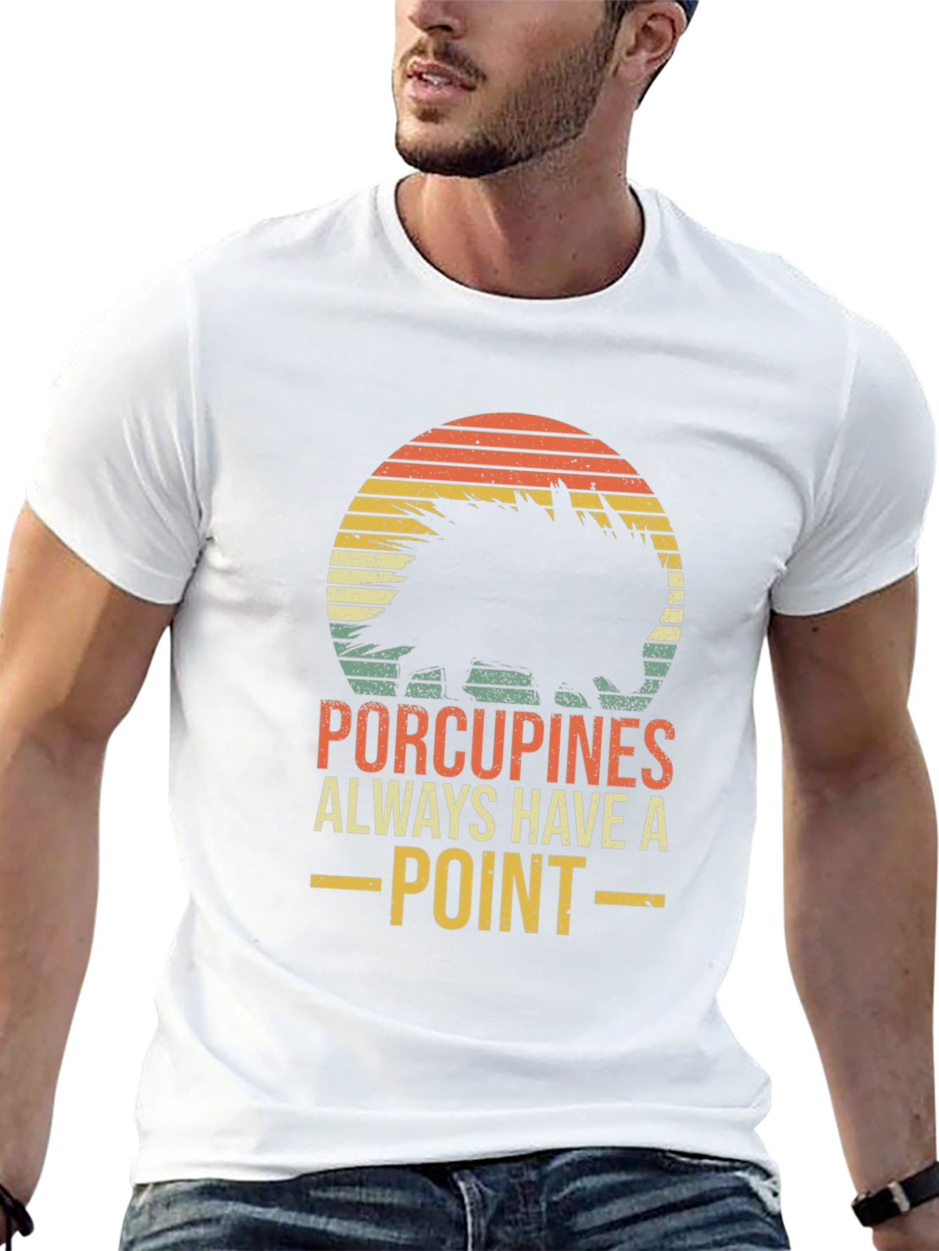 Porcupines Always Have A Point Graphic Tee