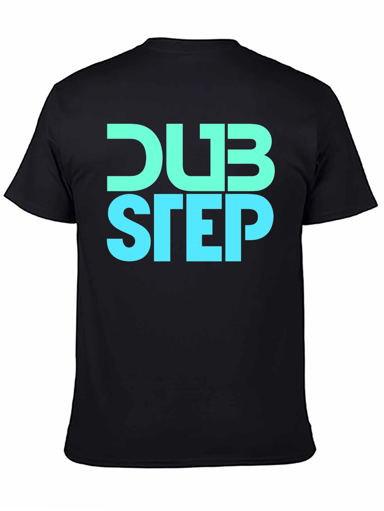 Dubstep Graphic Tee - Music Lovers Black T-Shirt