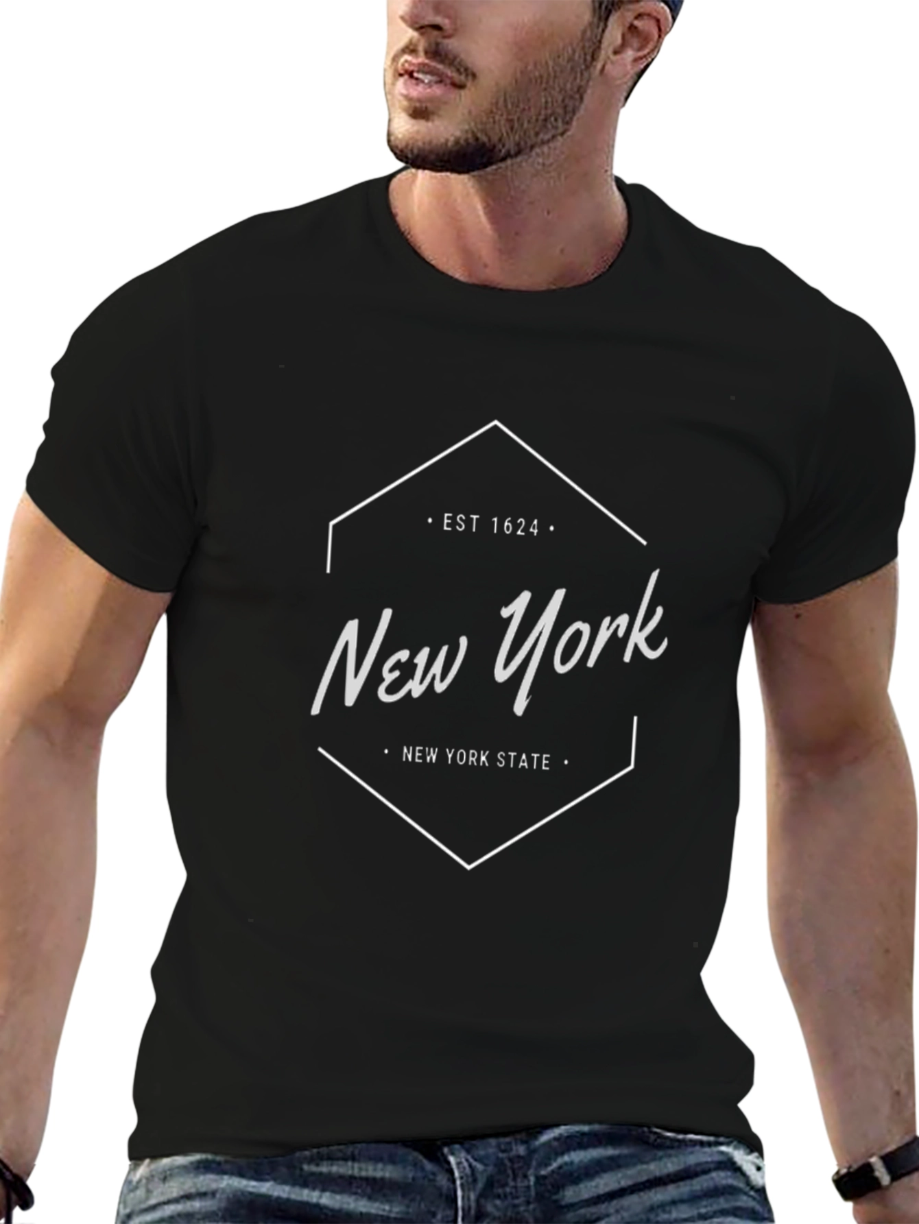 New York State EST 1624 Graphic T-Shirt