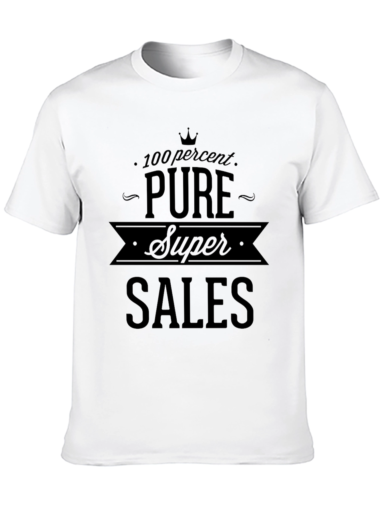 Pure Super Sales Black T-Shirt