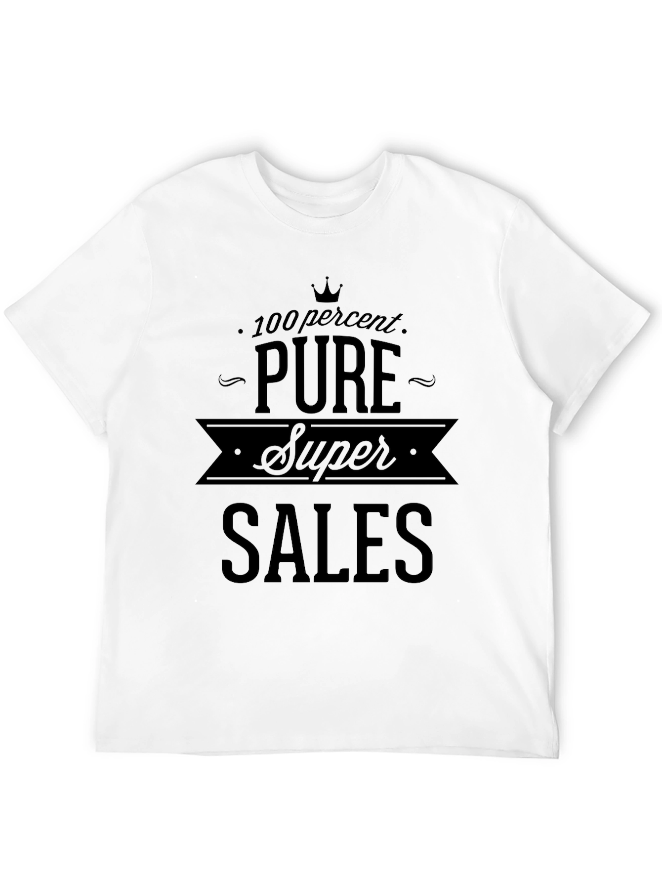 Pure Super Sales Black T-Shirt