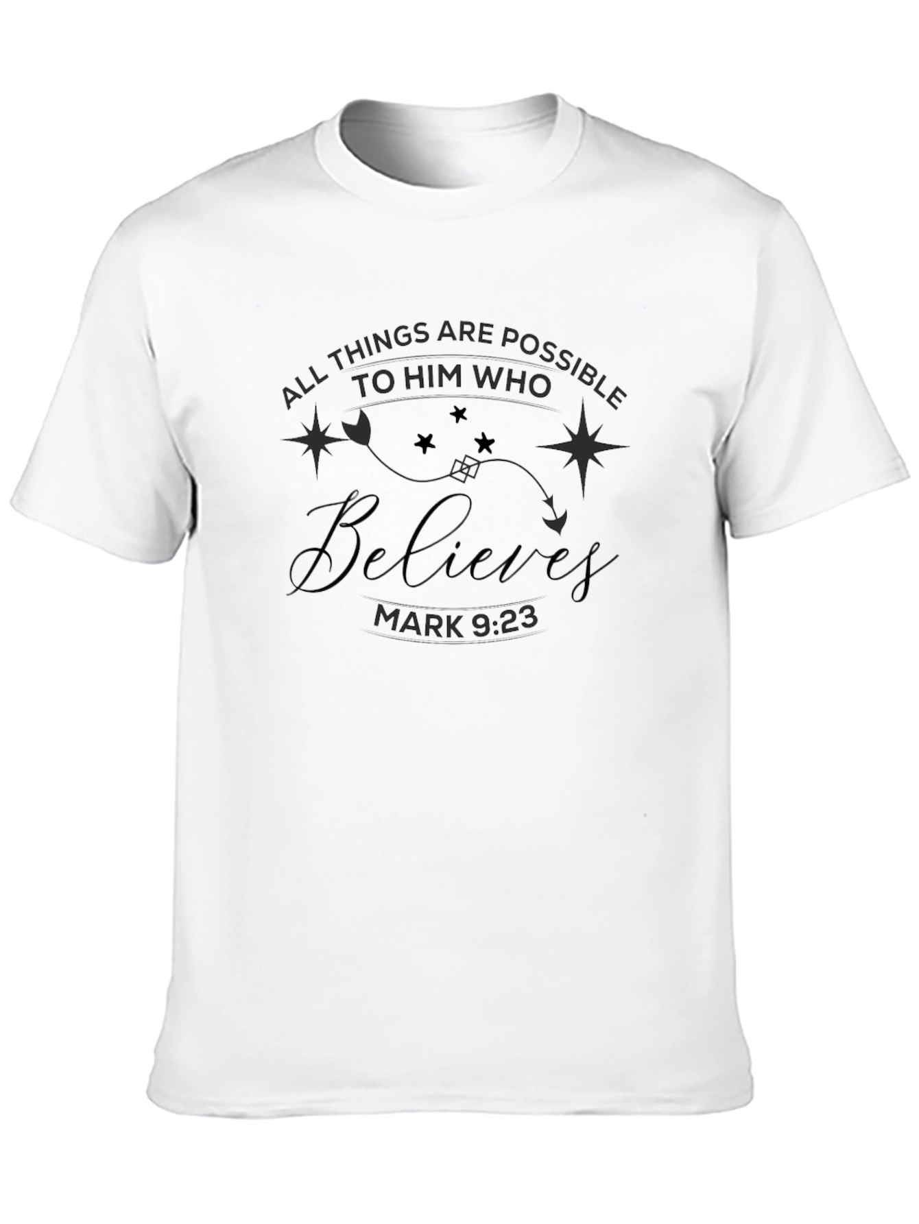 Faith Based Tee: All Things Are Possible T-Shirt
