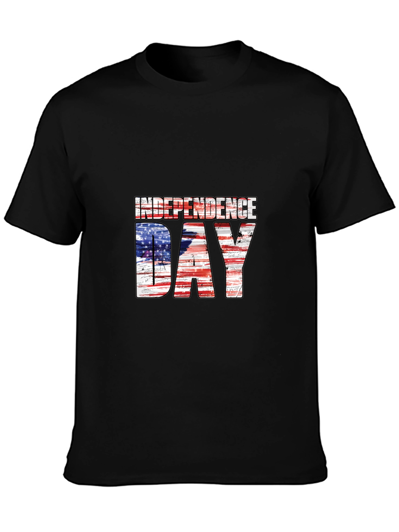 Independence Day USA Flag Graphic Tee