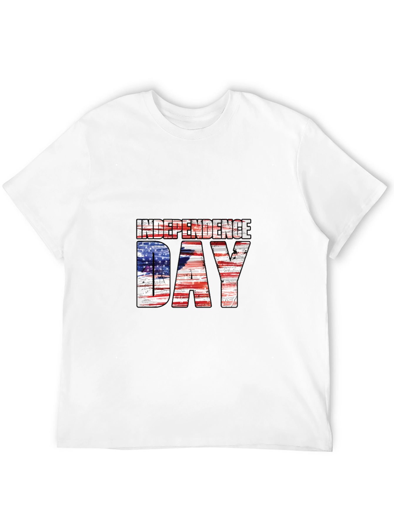 Independence Day USA Flag Graphic Tee