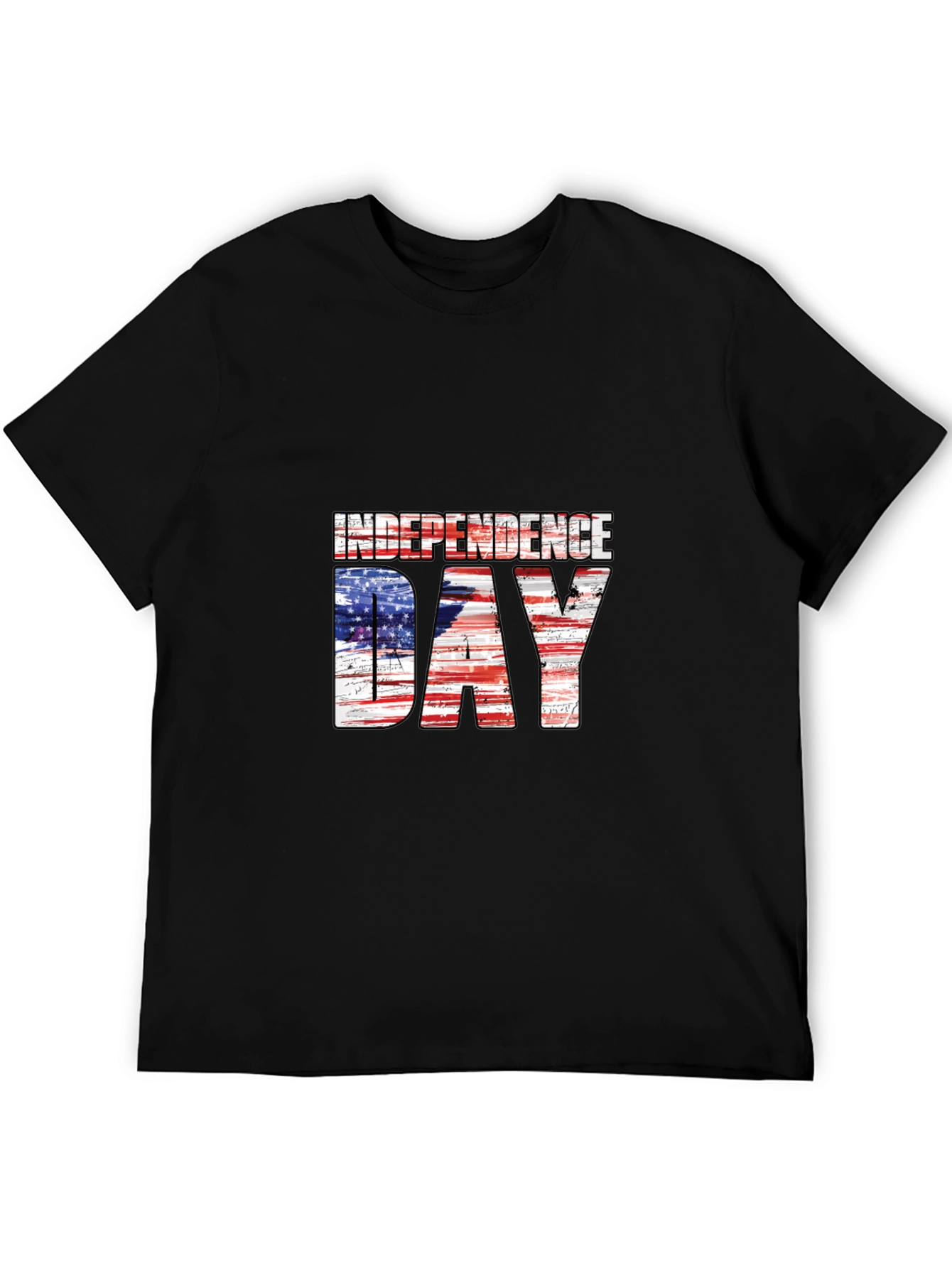 Independence Day USA Flag Graphic Tee