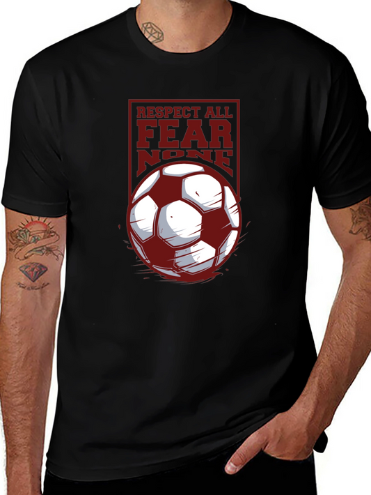 Respect All Fear None Soccer T-Shirt