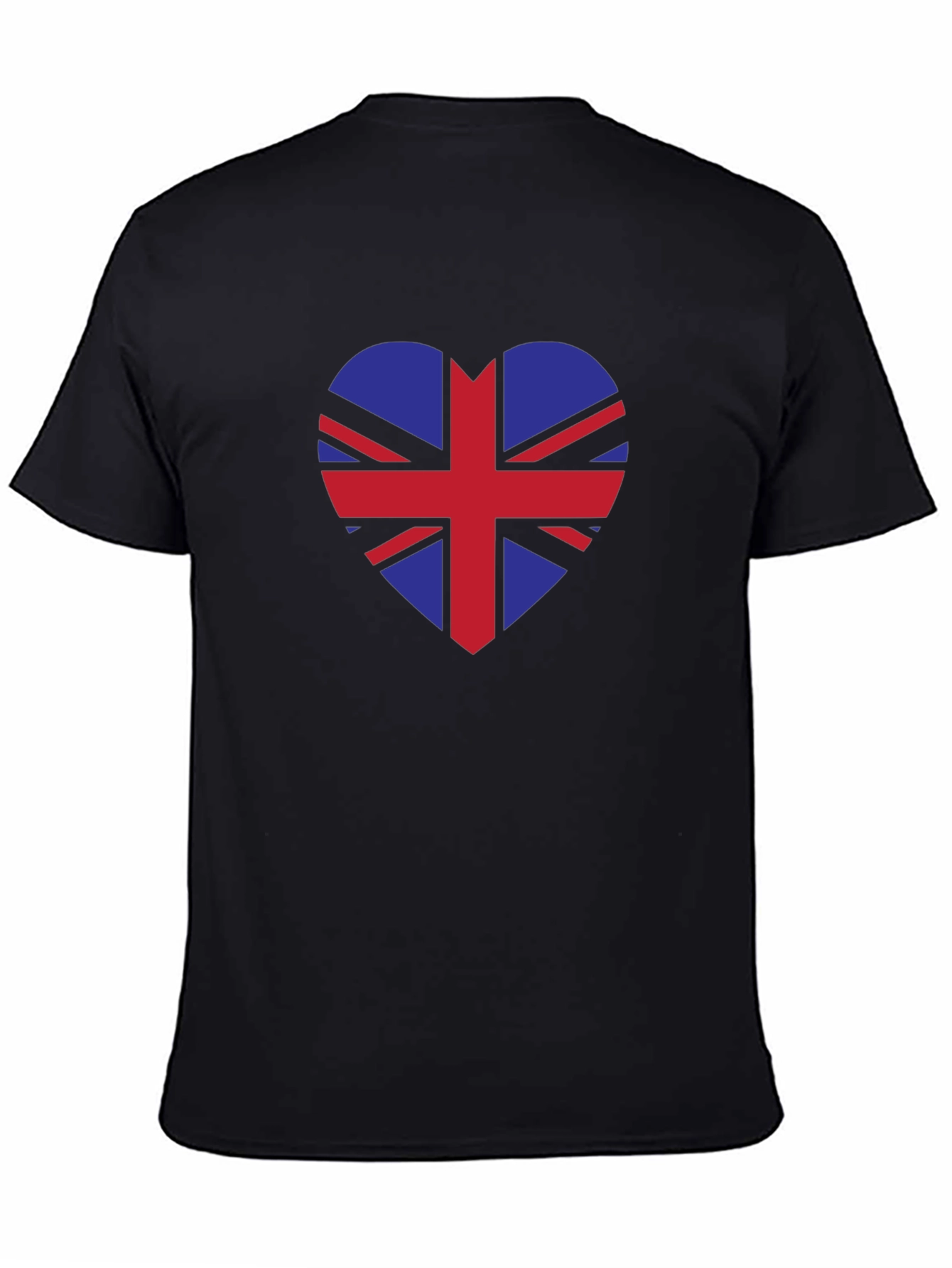 Union Jack Heart Graphic Tee - Stylish UK Pride