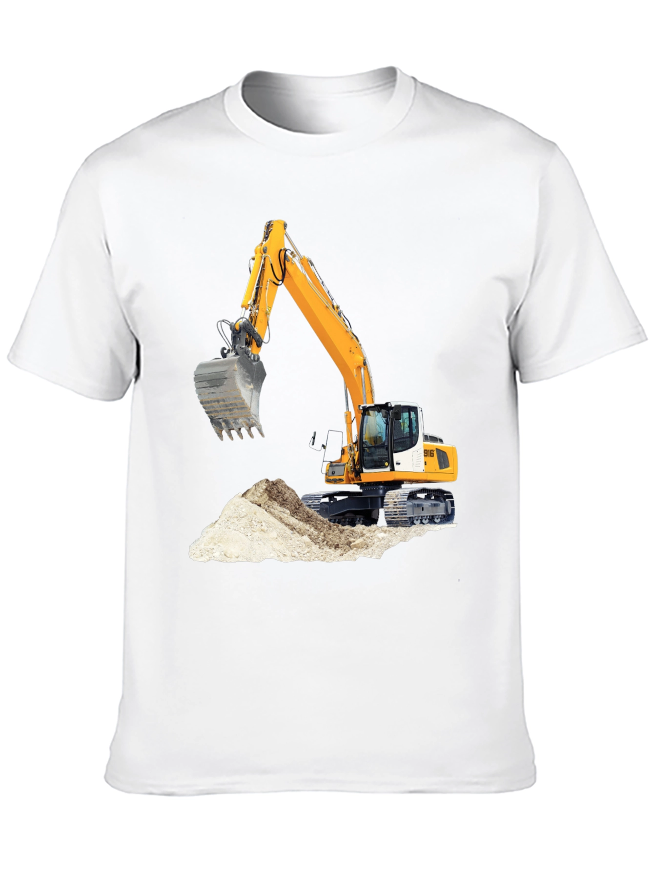 Excavator Graphic Tee - Black