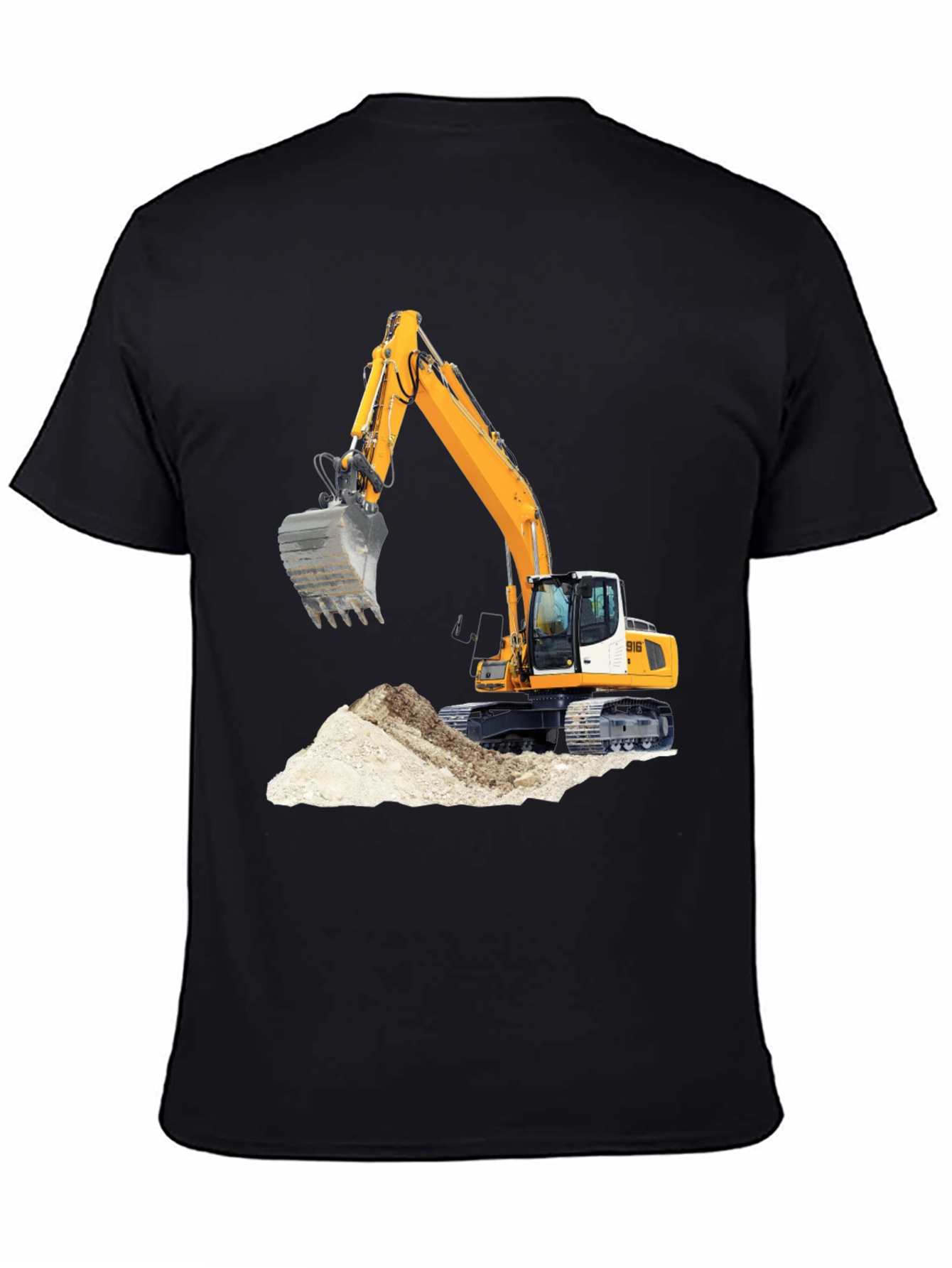 Excavator Graphic Tee - Black
