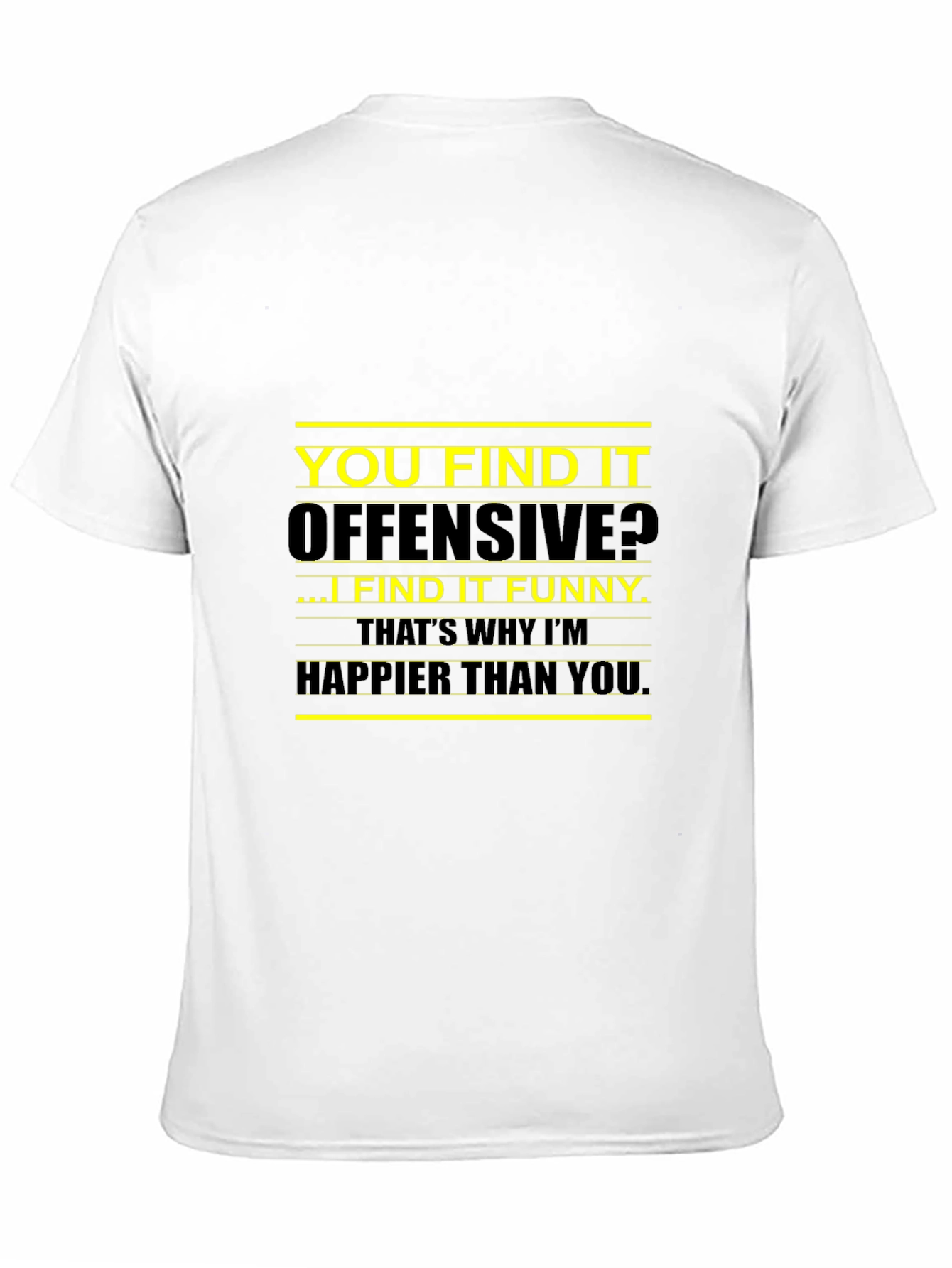 Offensive Funny Graphic Tee for Men