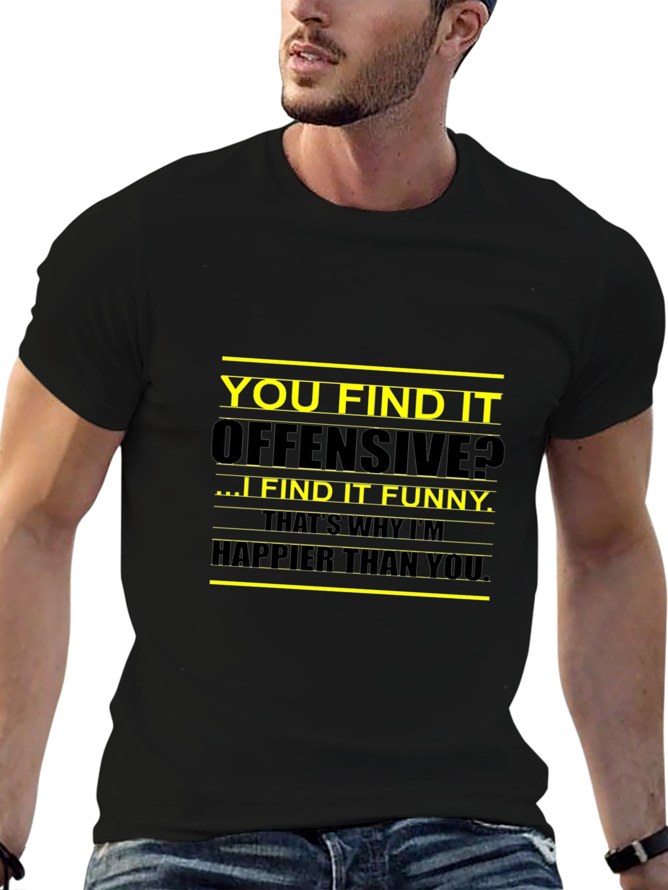 Offensive Funny Graphic Tee for Men