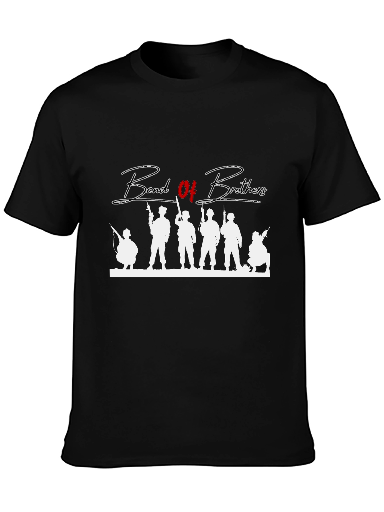 Band of Brothers Graphic Tee - Black
