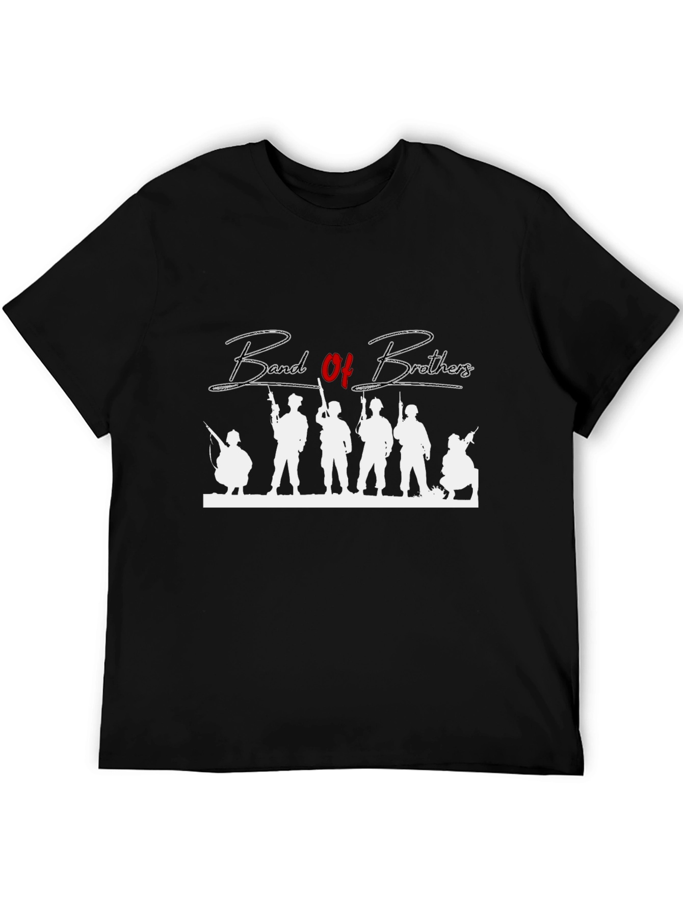Band of Brothers Graphic Tee - Black