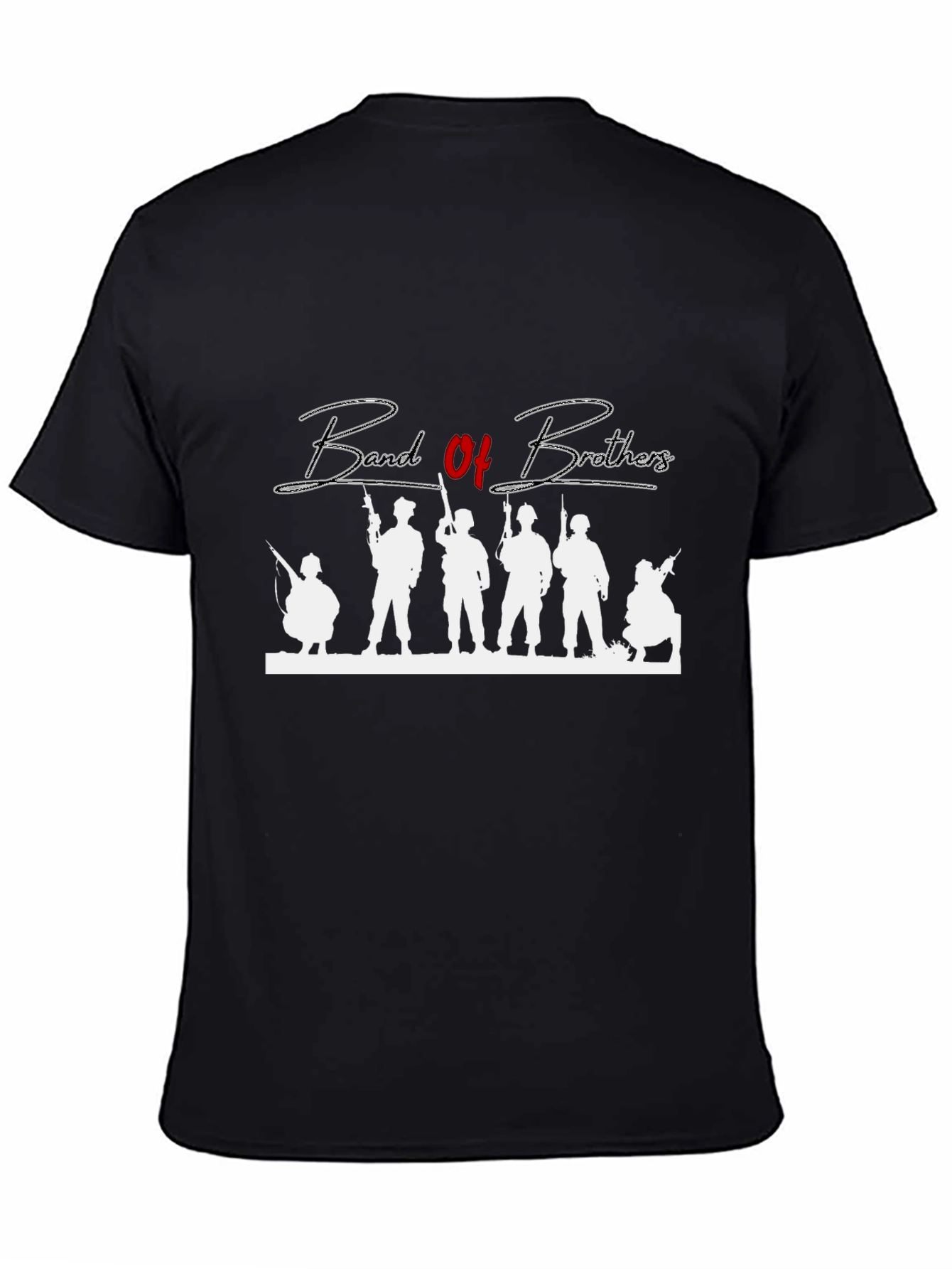 Band of Brothers Graphic Tee - Black