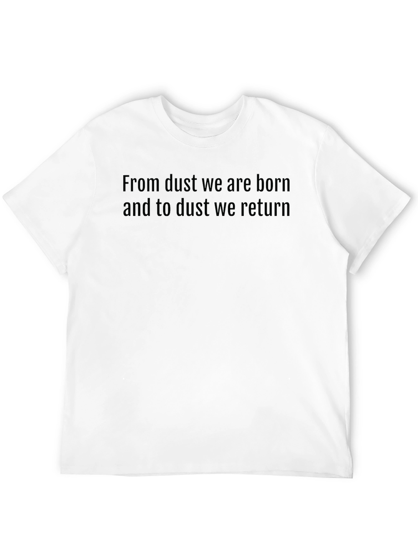 Dust to Dust Graphic Tee - Mens Casual T-Shirt
