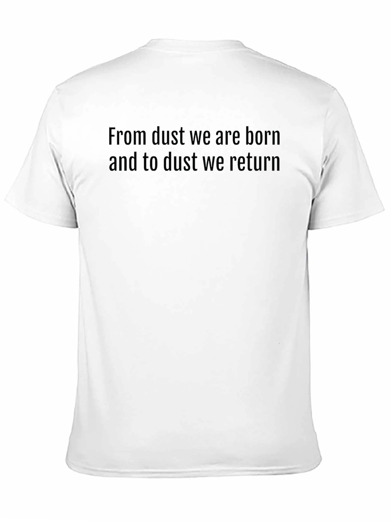 Dust to Dust Graphic Tee - Mens Casual T-Shirt