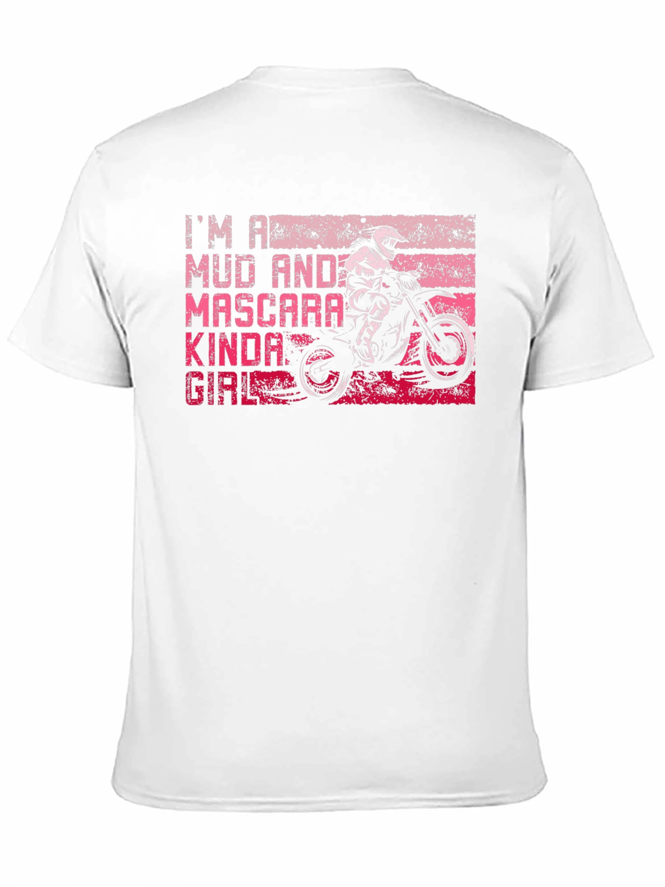 Mud and Mascara Kinda Girl T-Shirt Motocross Tee