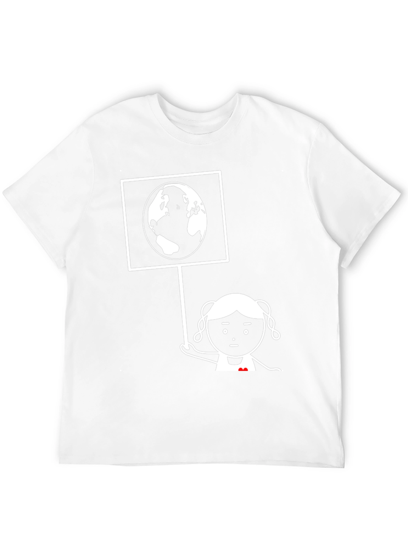 Earth Lover Graphic Tee - Unisex Black T-Shirt