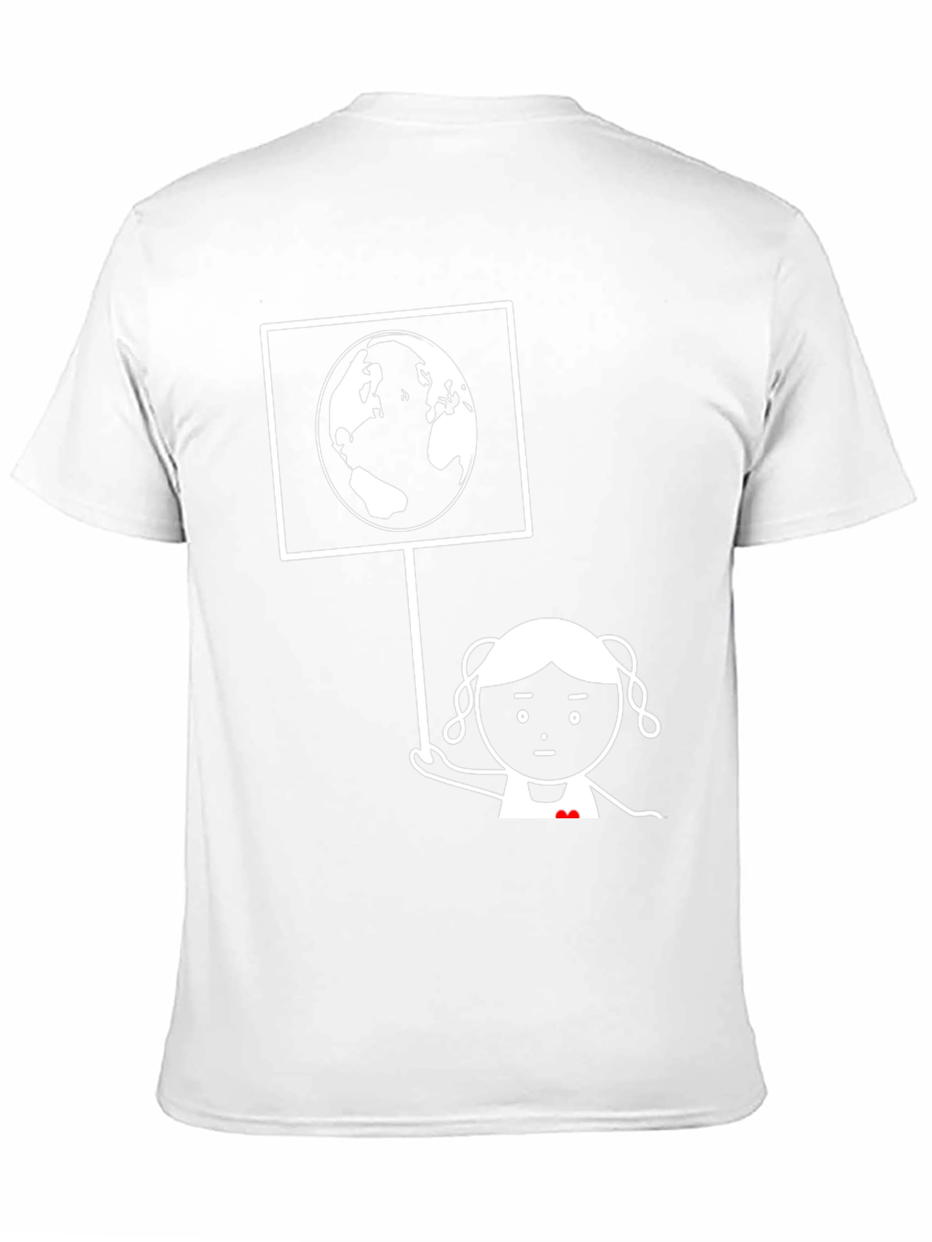 Earth Lover Graphic Tee - Unisex Black T-Shirt