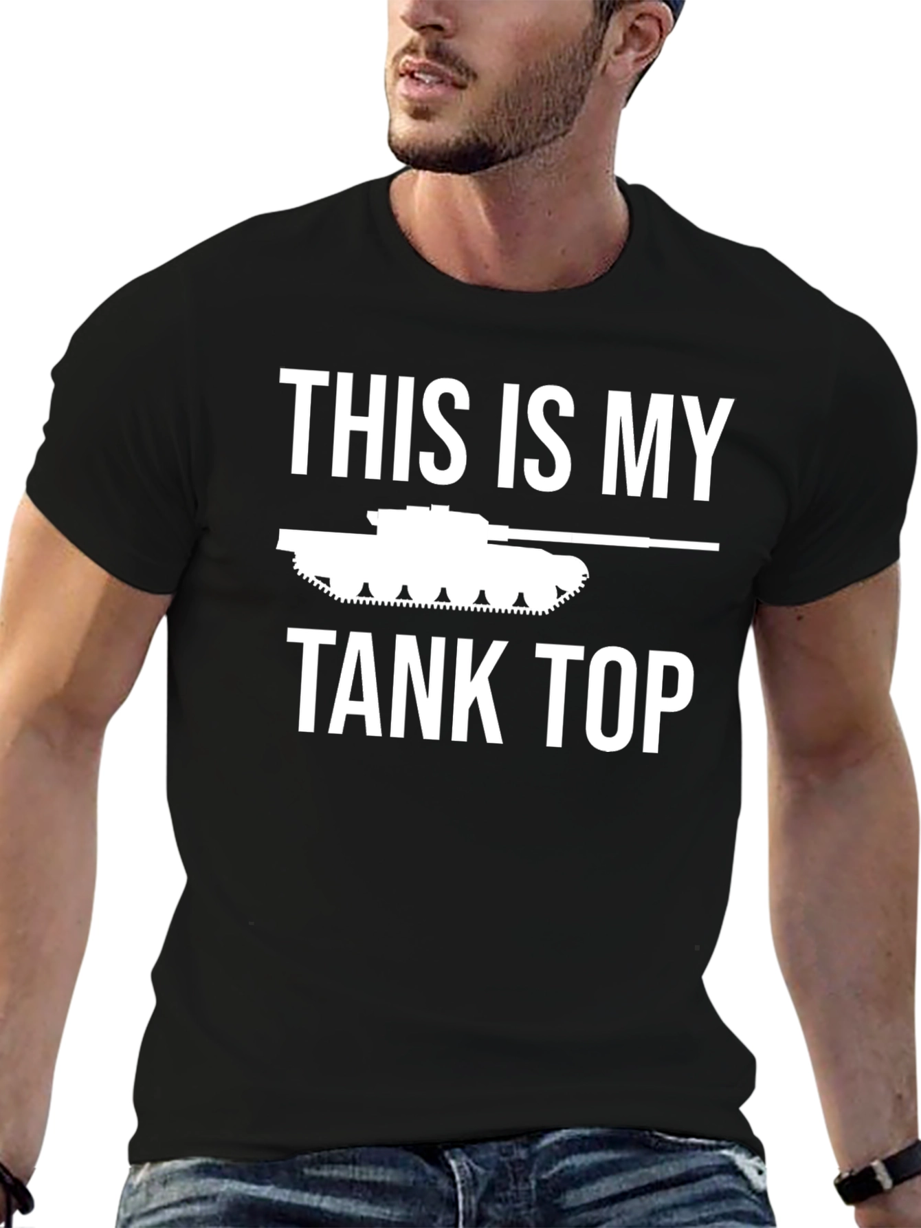 This is My Tank Top Funny Graphic T-Shirt