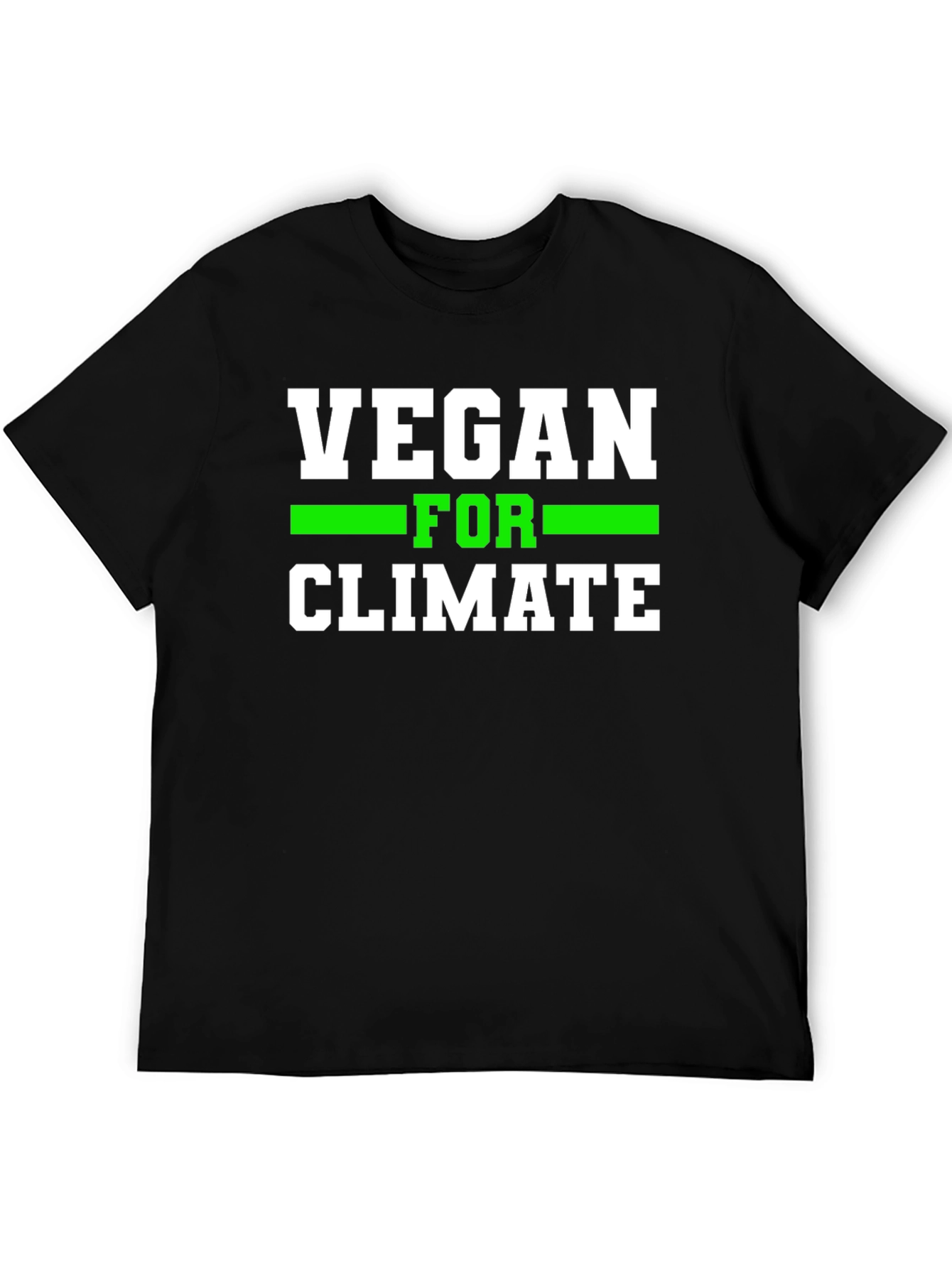 Vegan for Climate T-Shirt - Environmental Activism