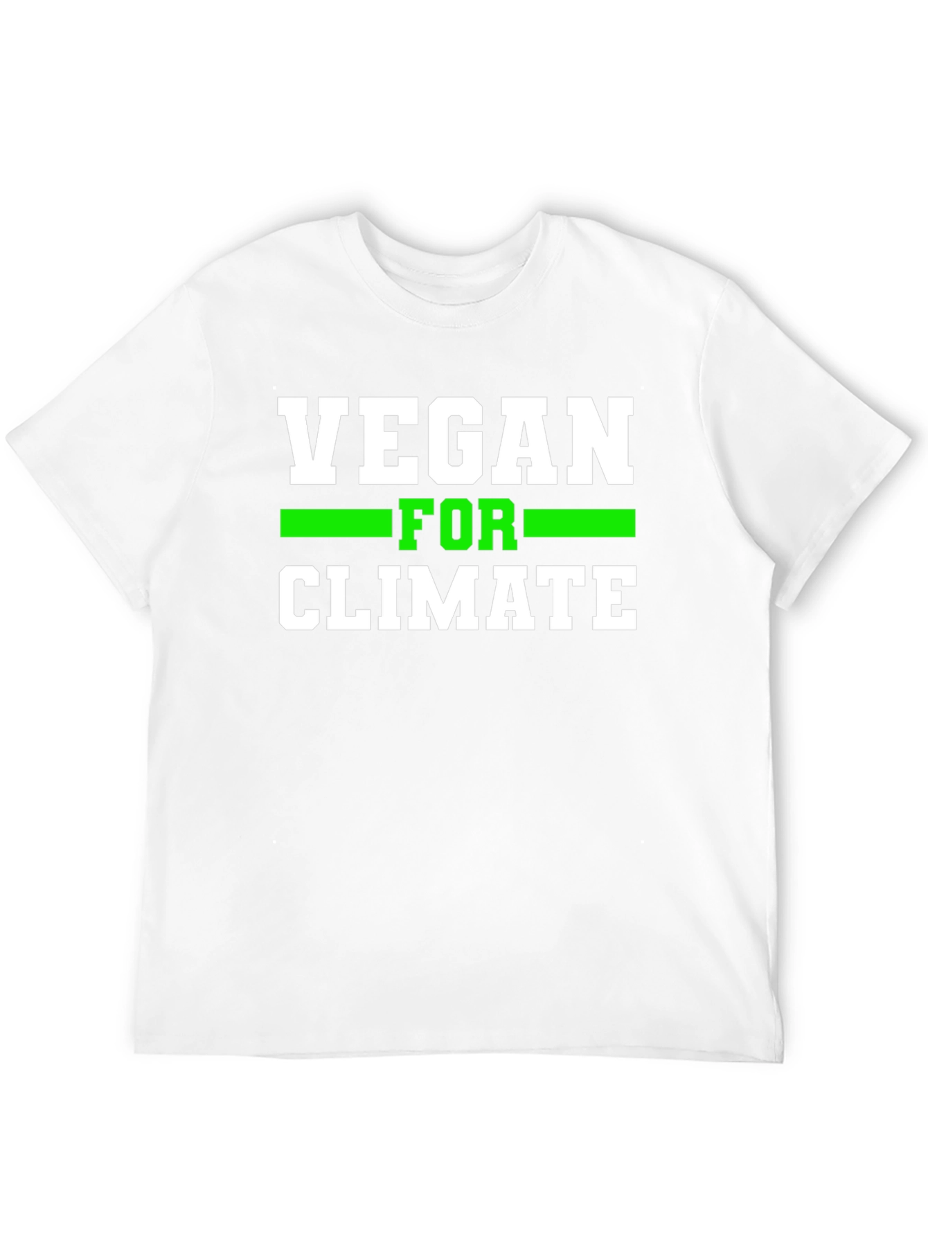 Vegan for Climate T-Shirt - Environmental Activism