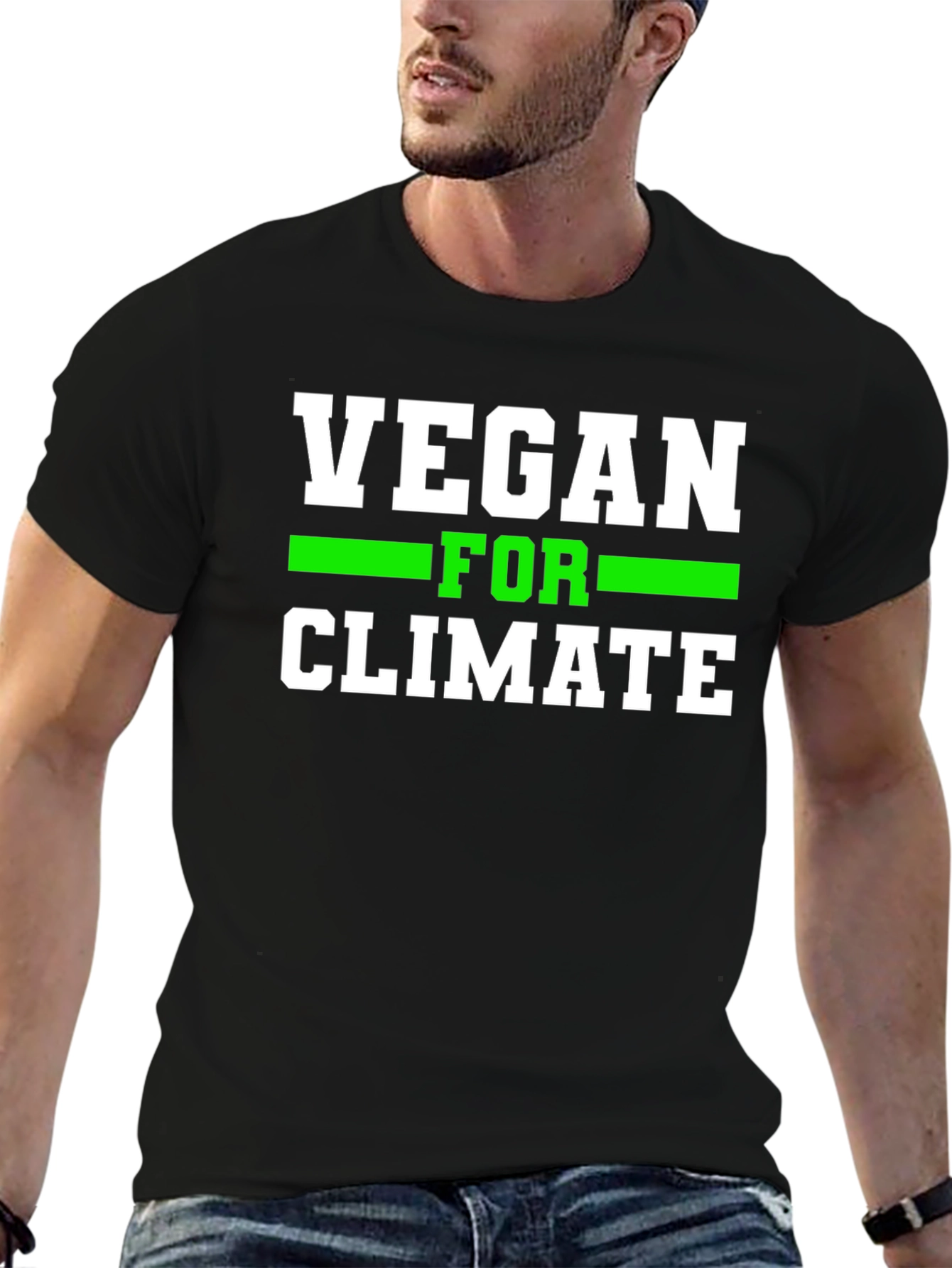 Vegan for Climate T-Shirt - Environmental Activism