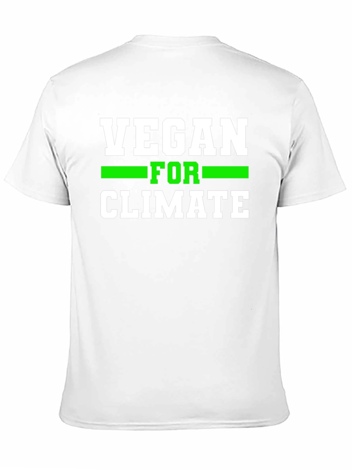 Vegan for Climate T-Shirt - Environmental Activism