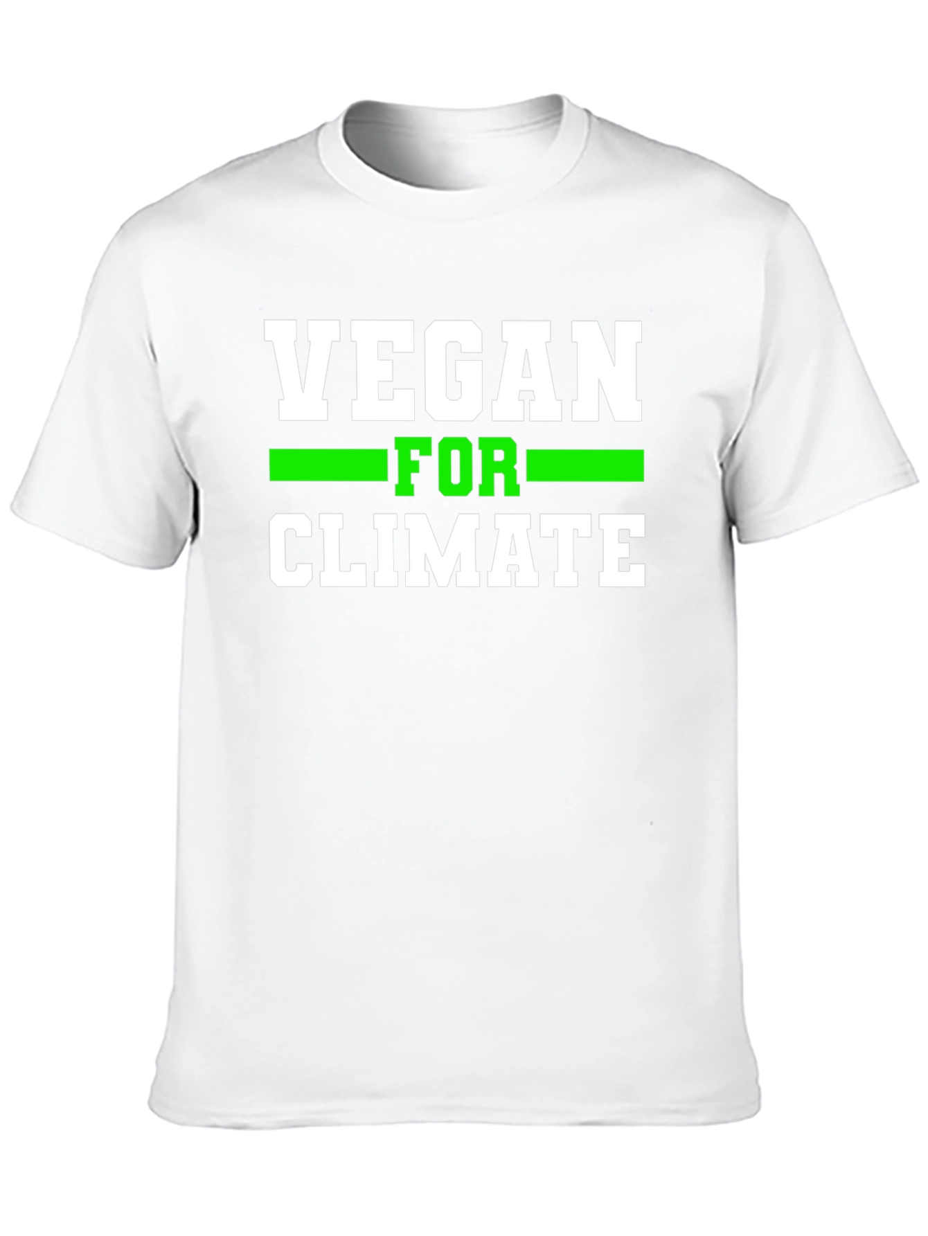 Vegan for Climate T-Shirt - Environmental Activism