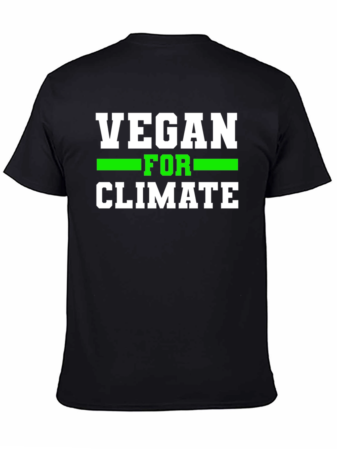 Vegan for Climate T-Shirt - Environmental Activism