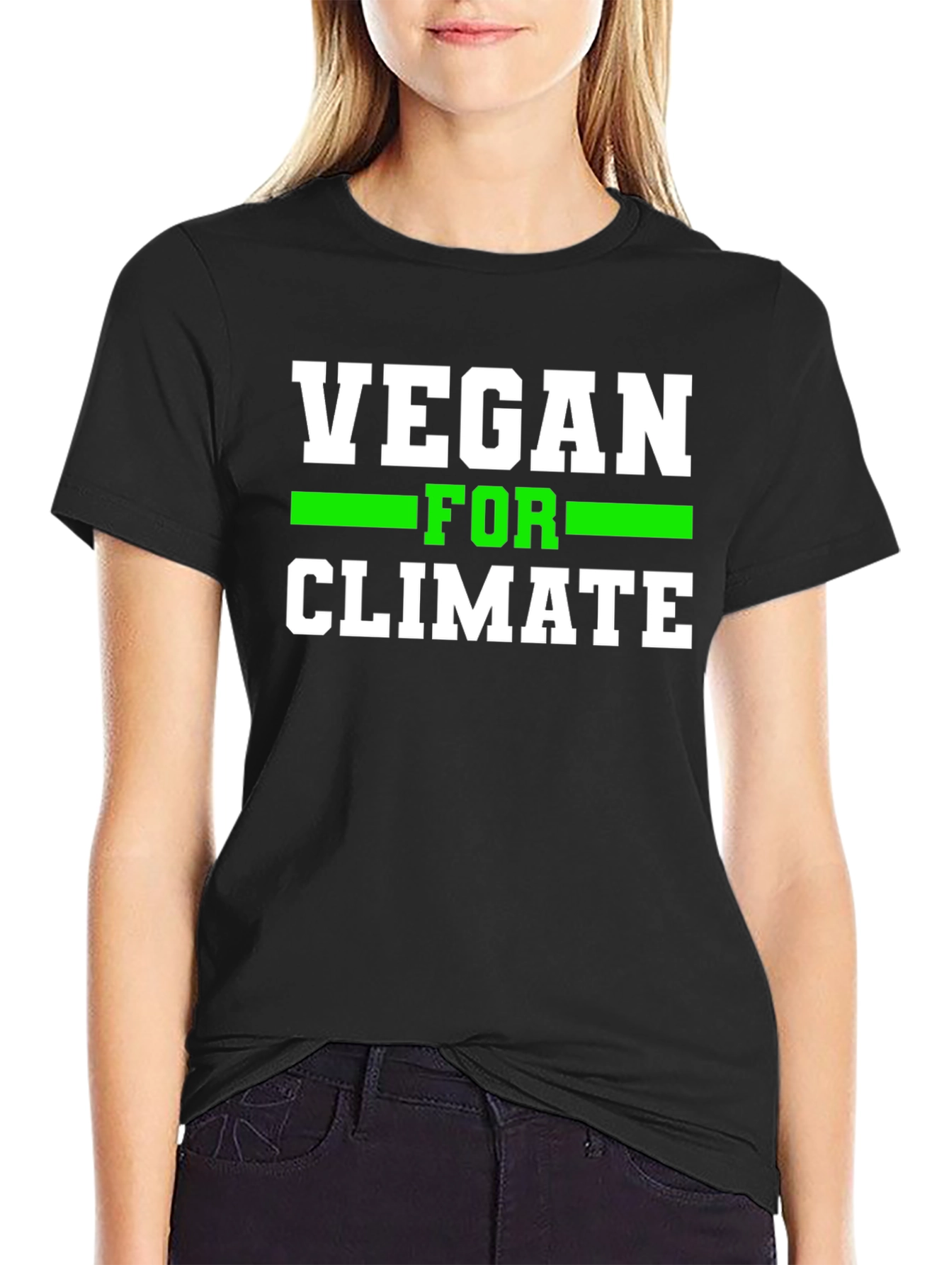Vegan for Climate T-Shirt - Environmental Activism