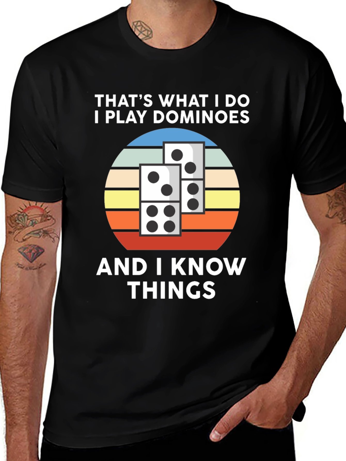 Dominoes T-Shirt: Thats What I Do Tee