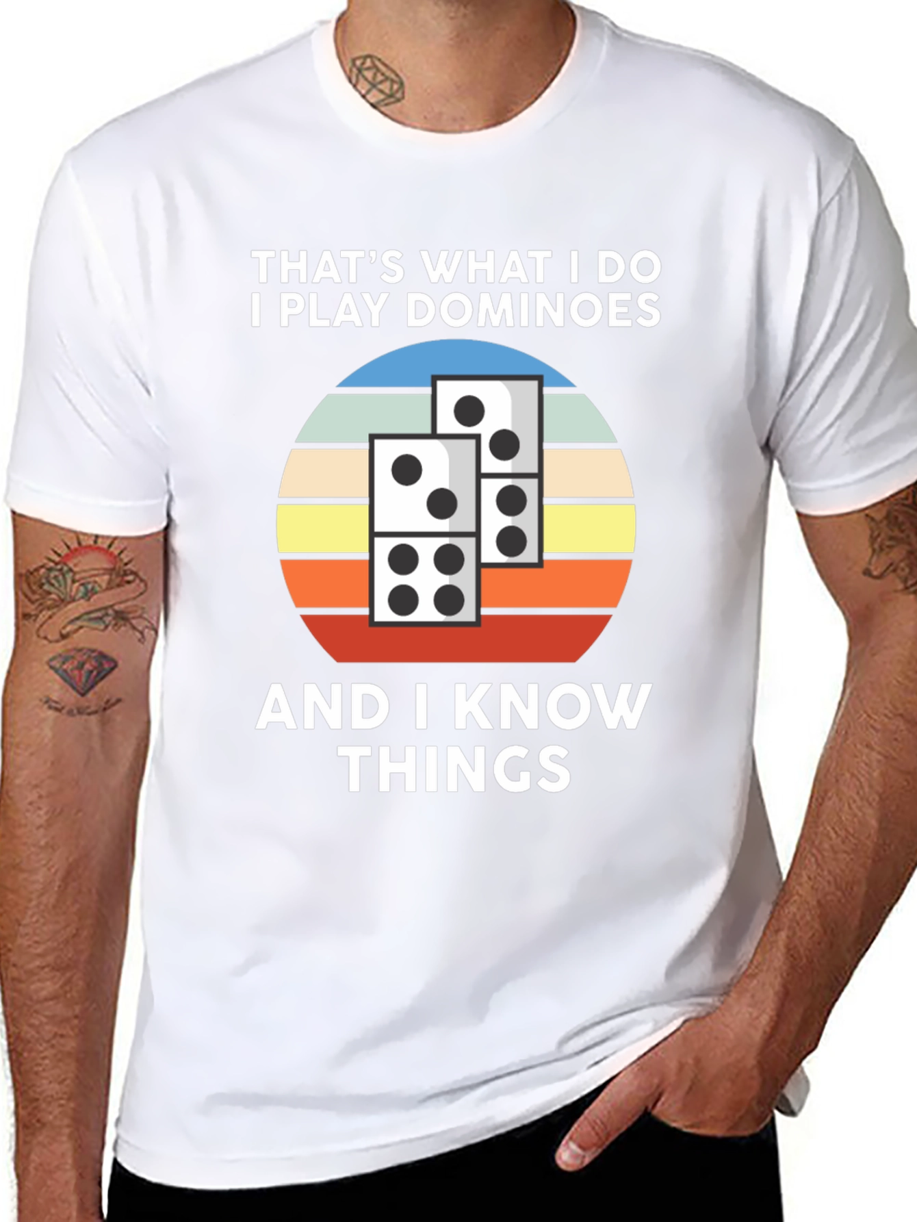 Dominoes T-Shirt: Thats What I Do Tee