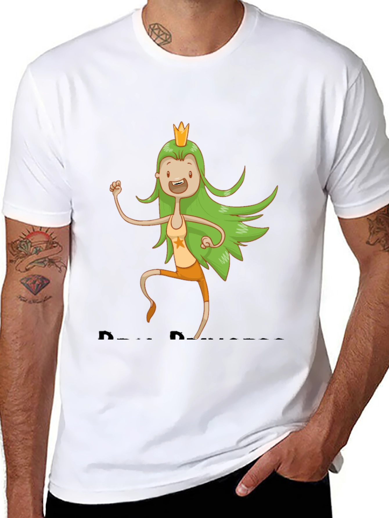 Adventure Time LSP Graphic Tee - Black