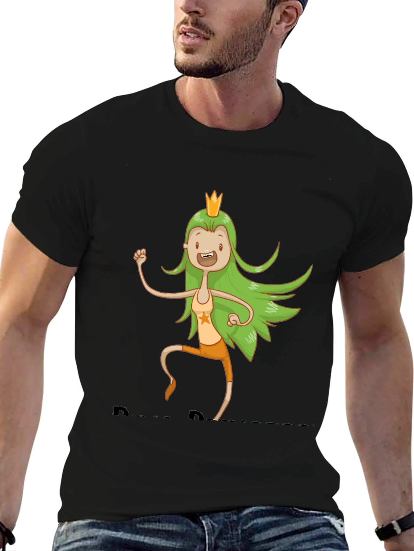 Adventure Time LSP Graphic Tee - Black