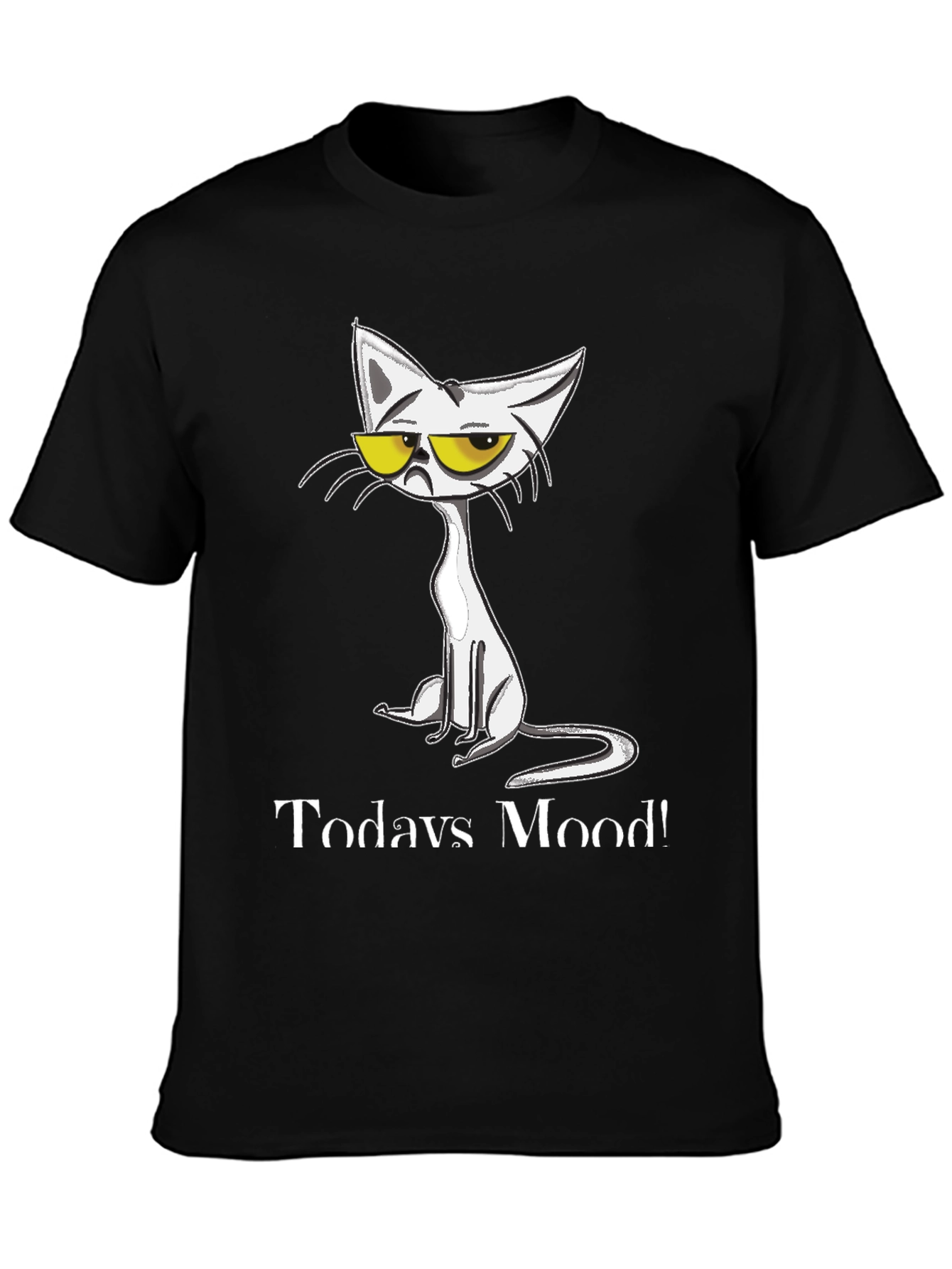 Grumpy Cat T-Shirt - Todays Mood Funny Tee