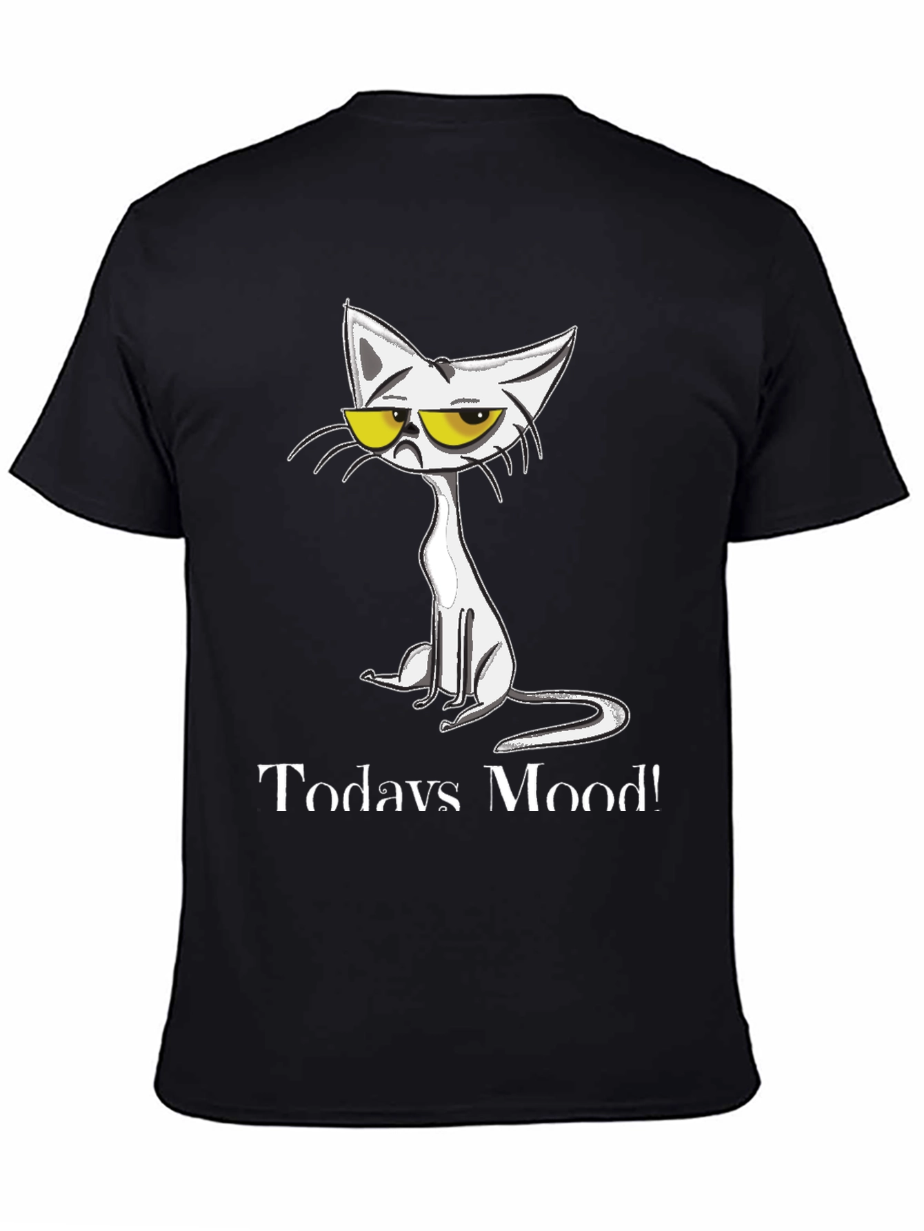 Grumpy Cat T-Shirt - Todays Mood Funny Tee